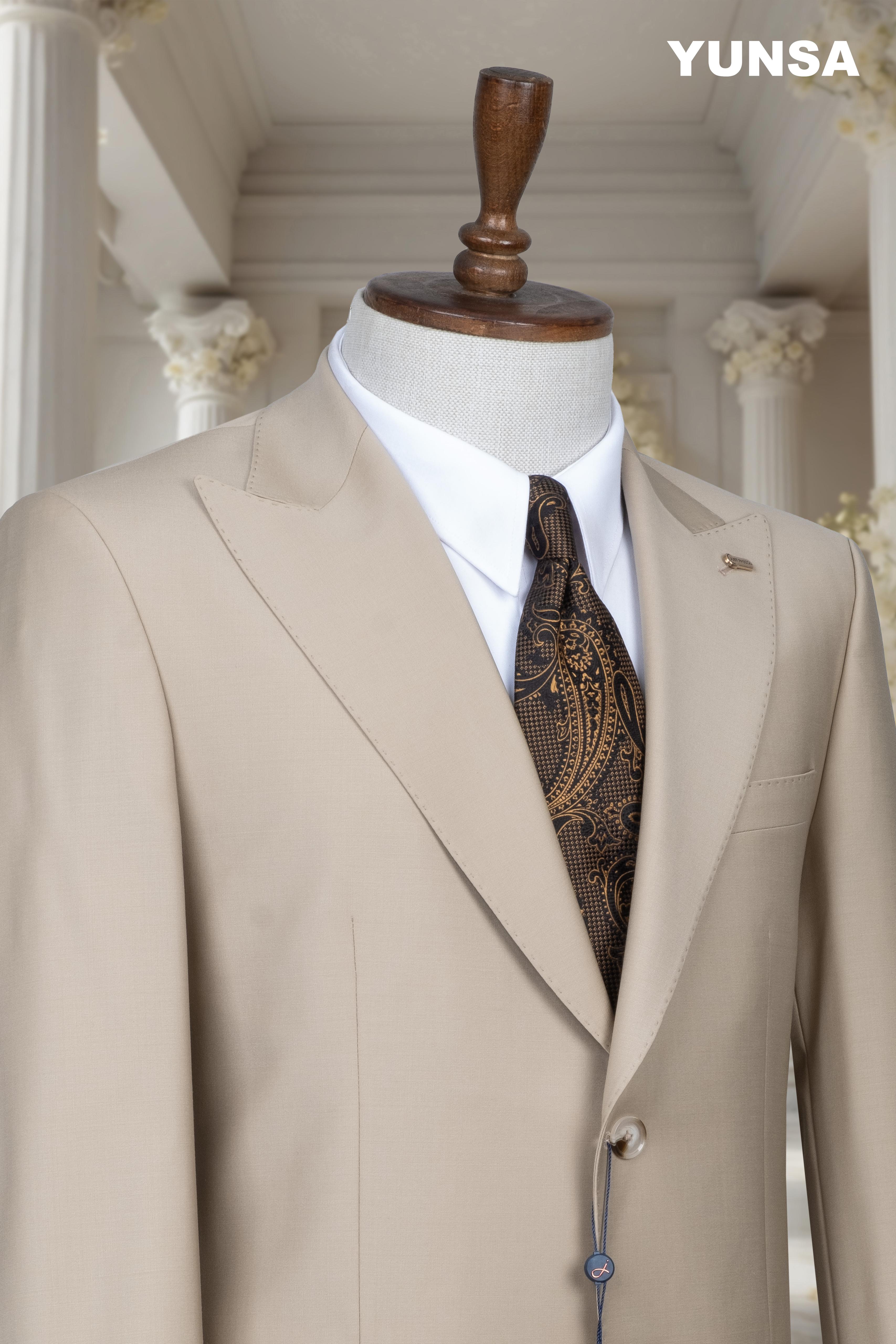 ITALIAN TAILORED FIT 100% WOOL SUIT