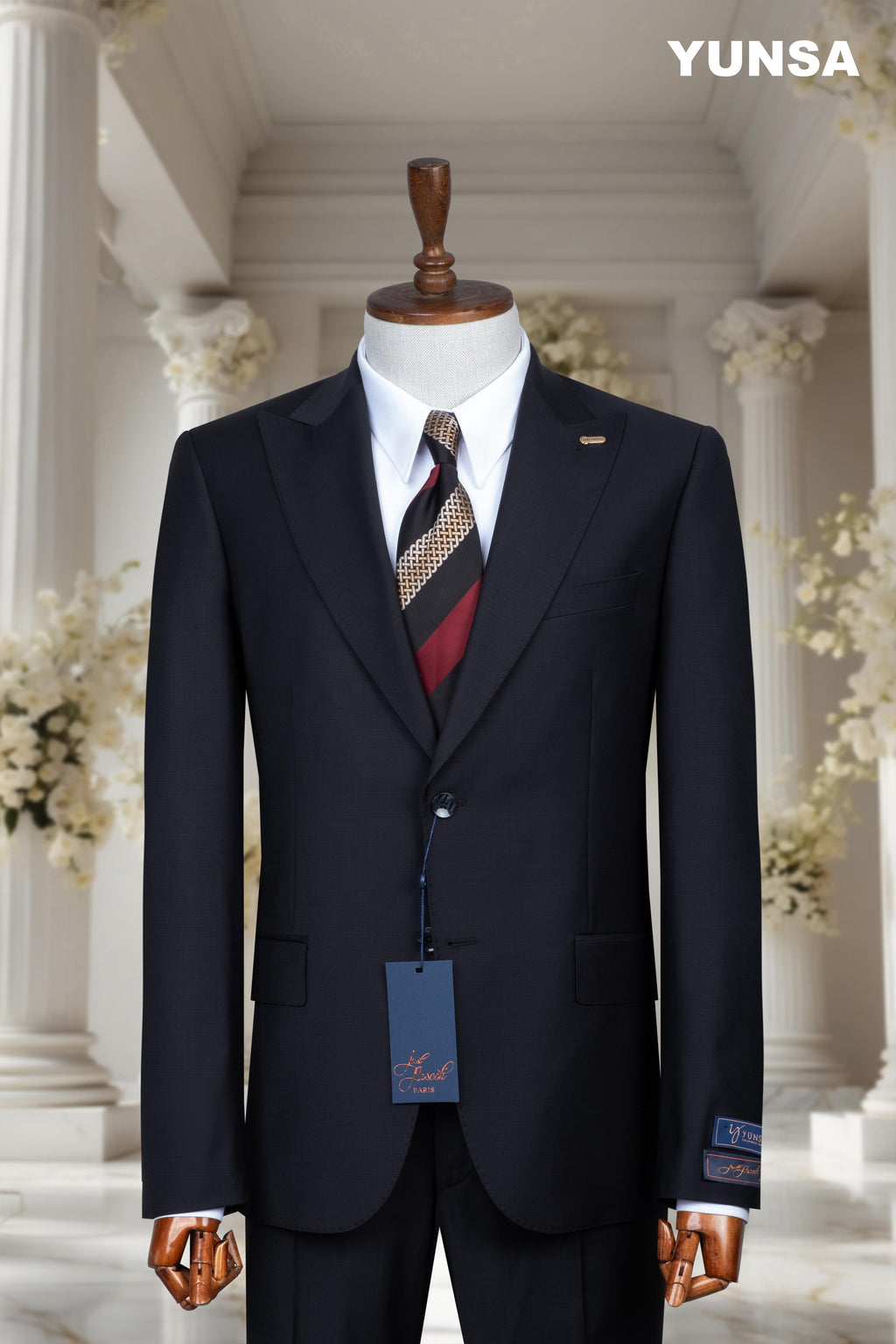 ITALIAN TAILORED FIT 100% WOOL SUIT