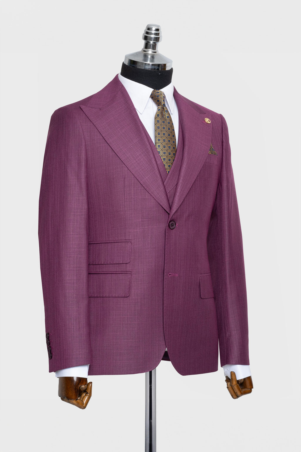 CLASSIC VEST SUIT FUCHSİA