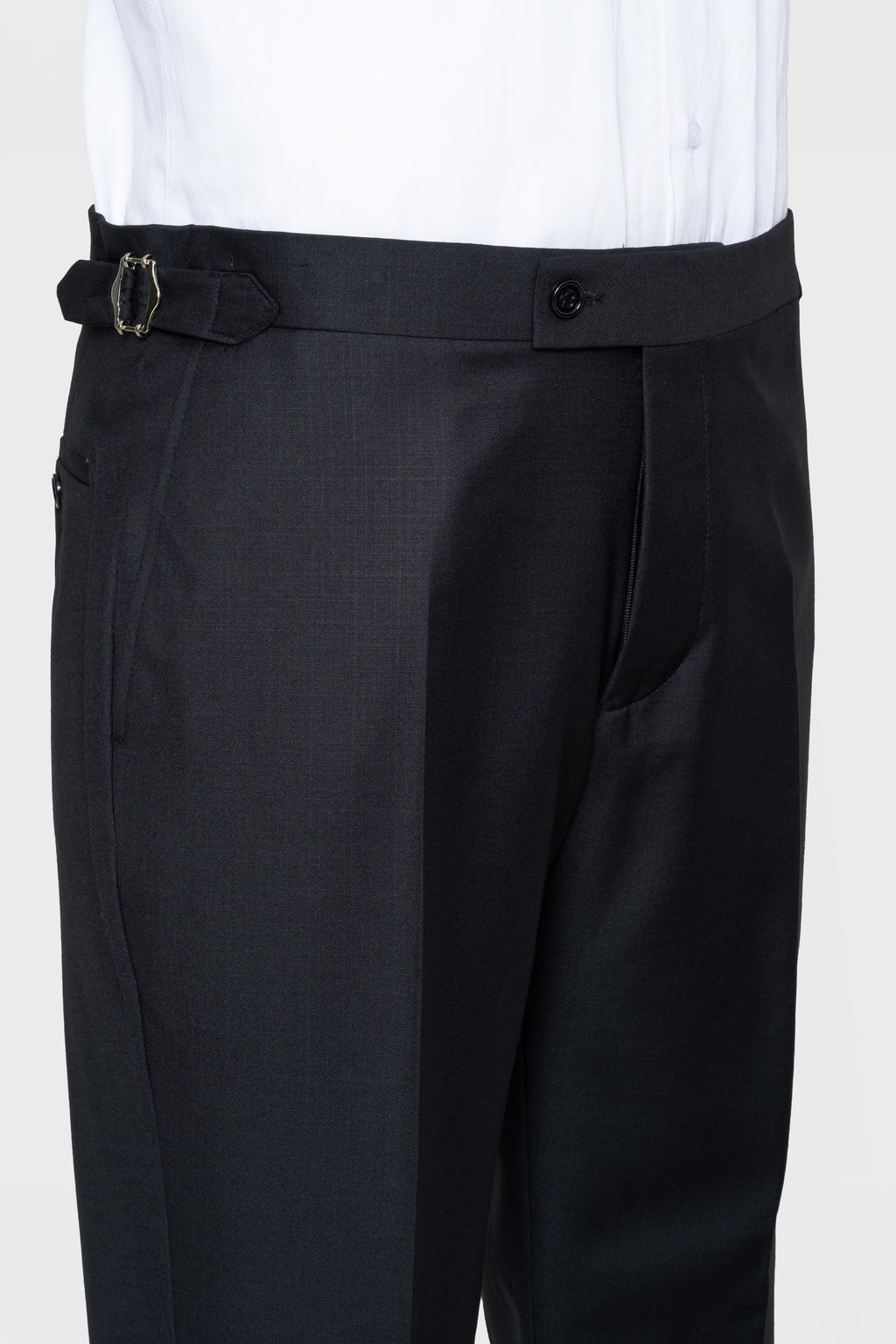 CLASSIC VEST SUIT BLACK - GOLD BUTTON