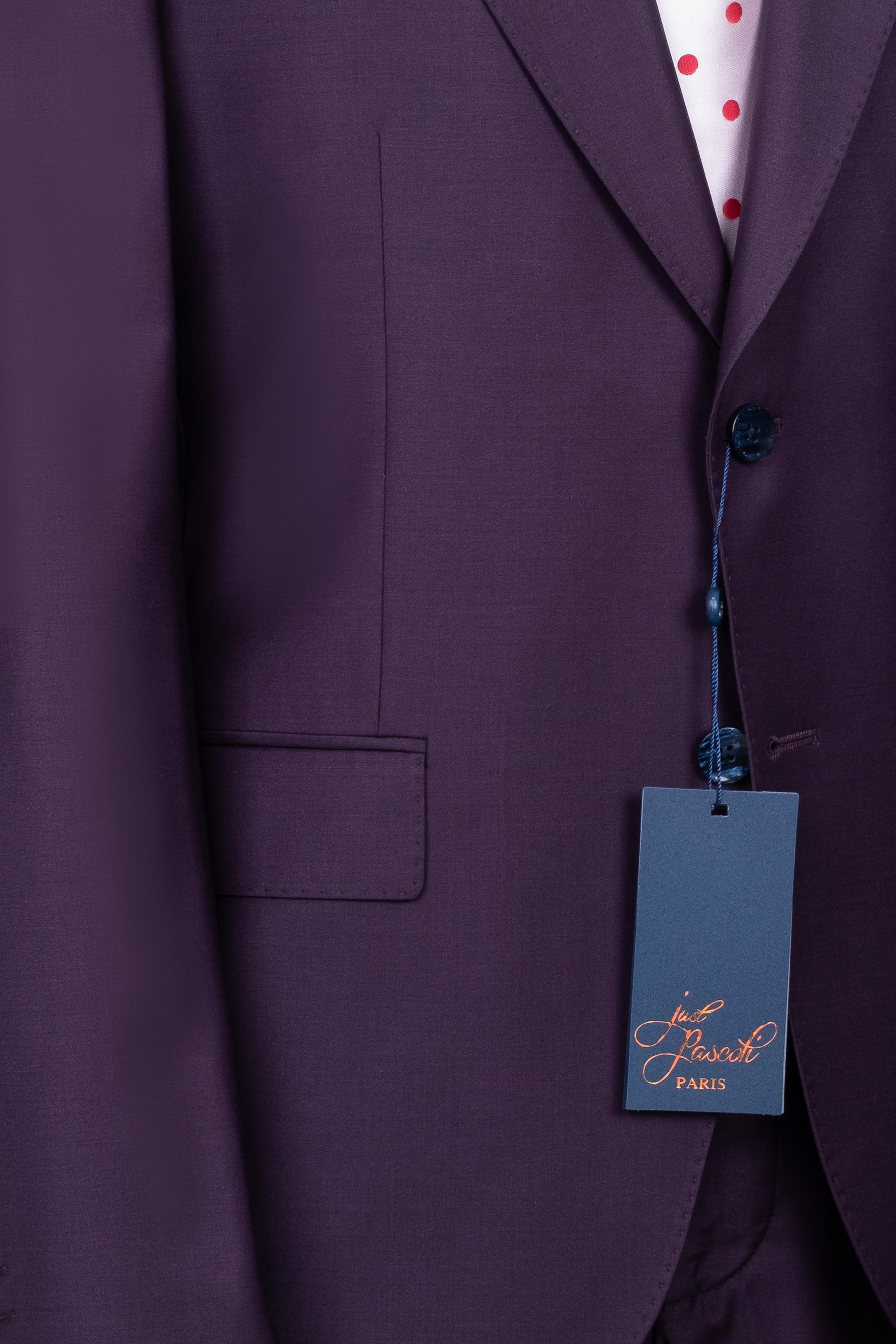 ITALIAN TAILORED FIT 100% WOOL SUIT