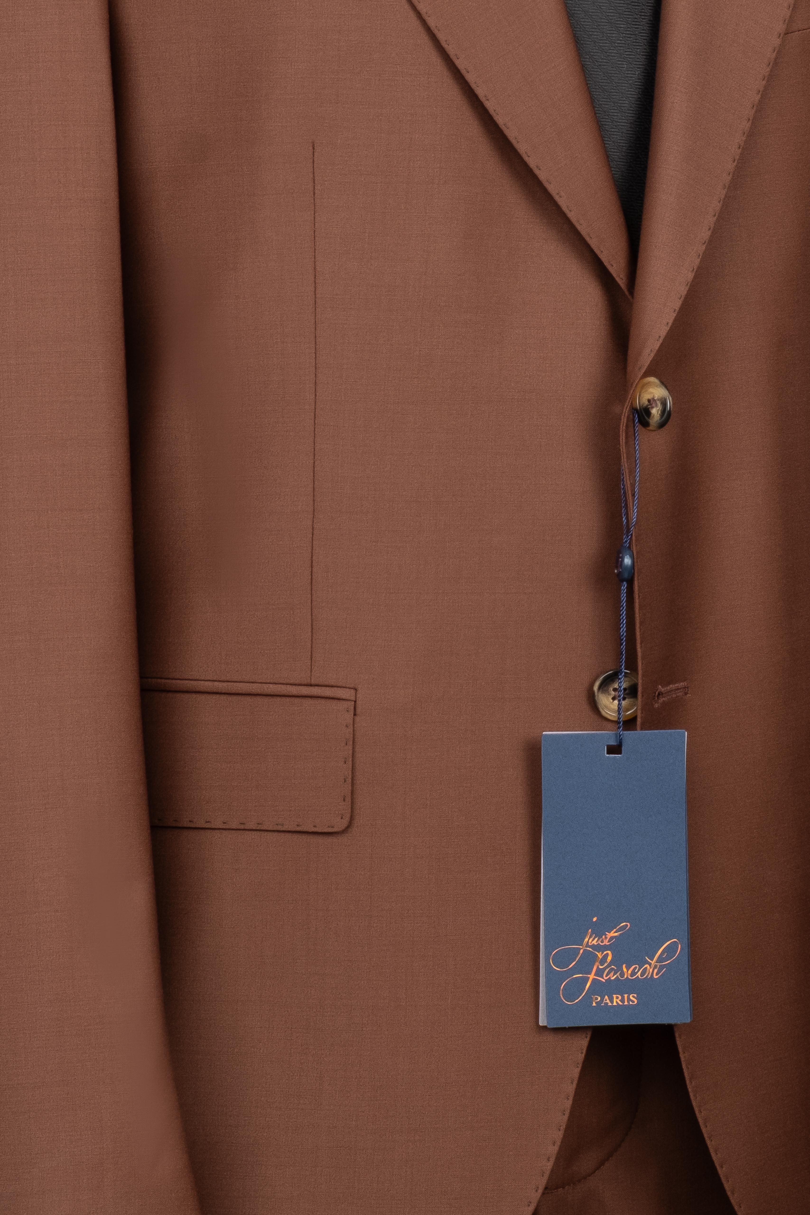 ITALIAN TAILORED FIT 100% WOOL SUIT