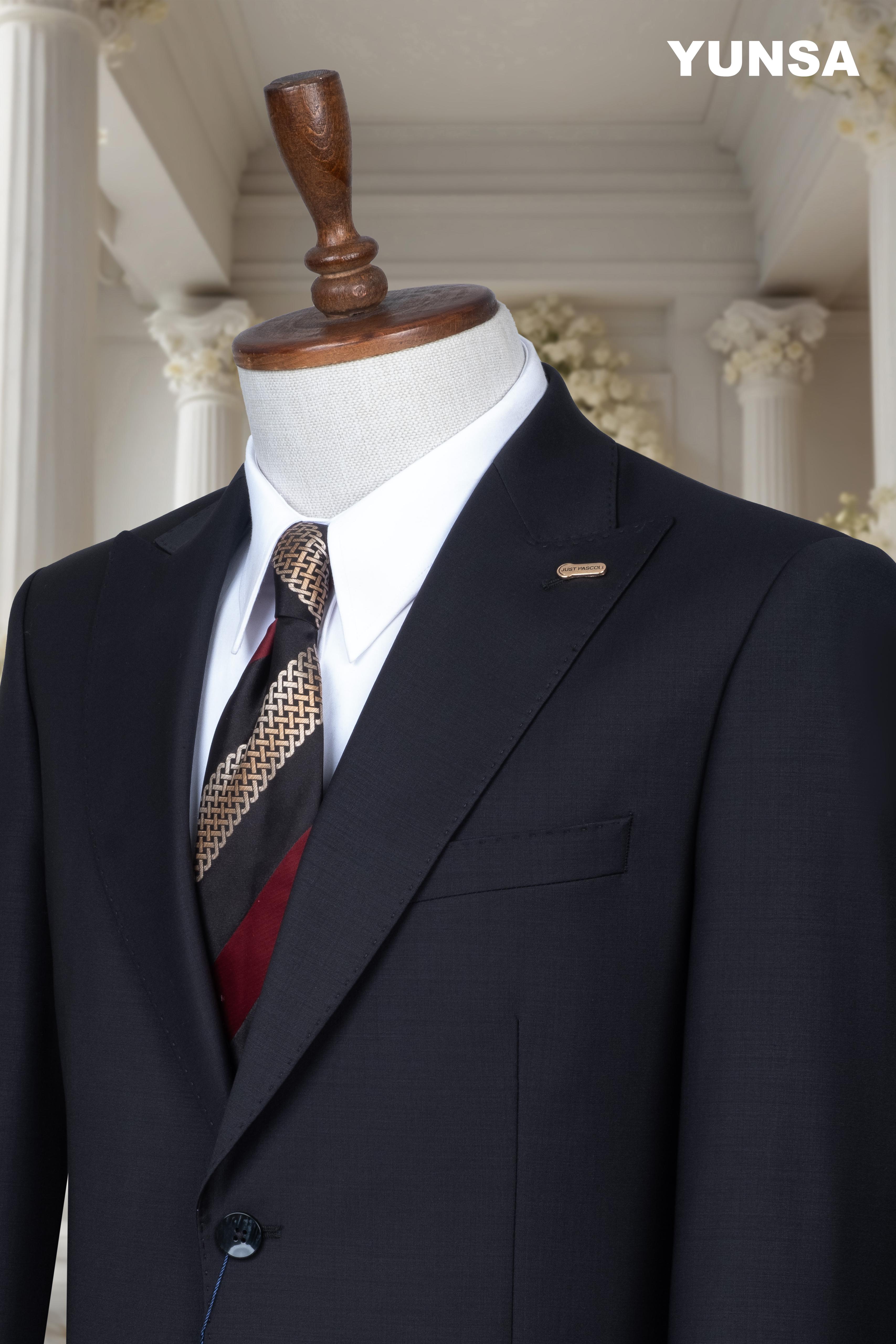ITALIAN TAILORED FIT 100% WOOL SUIT