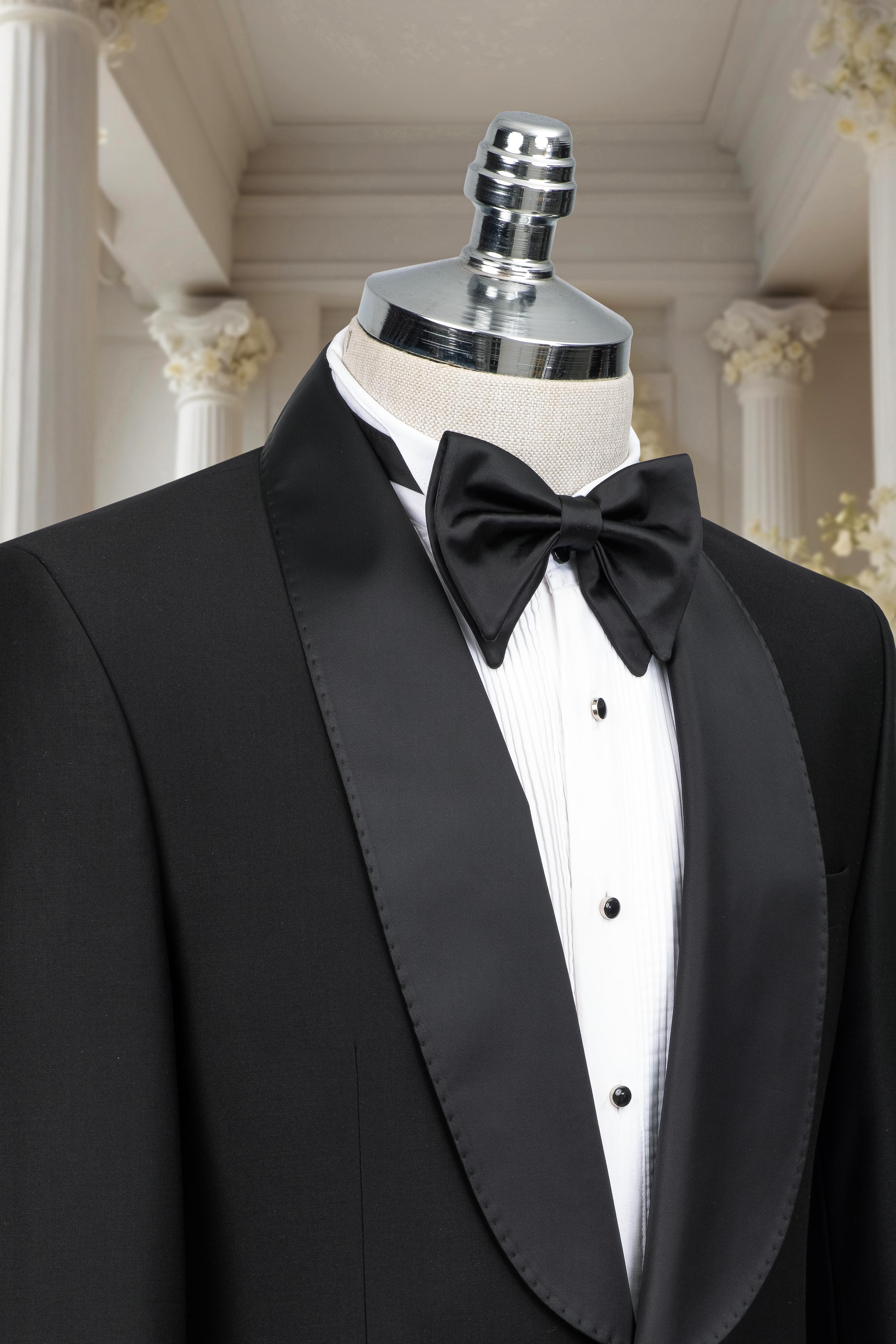 BLACK SHAWL LAPEL TUXEDO