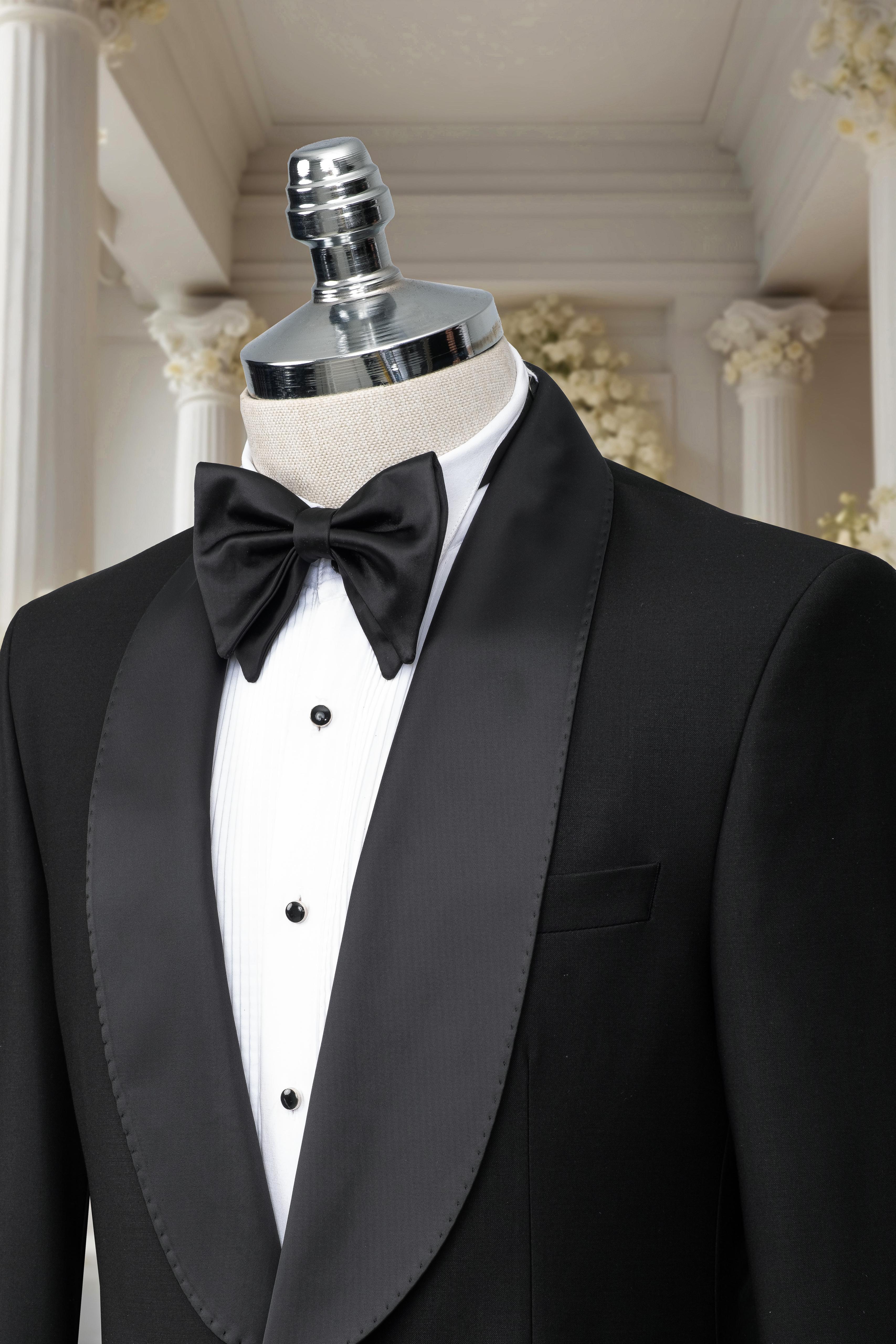 BLACK SHAWL LAPEL TUXEDO