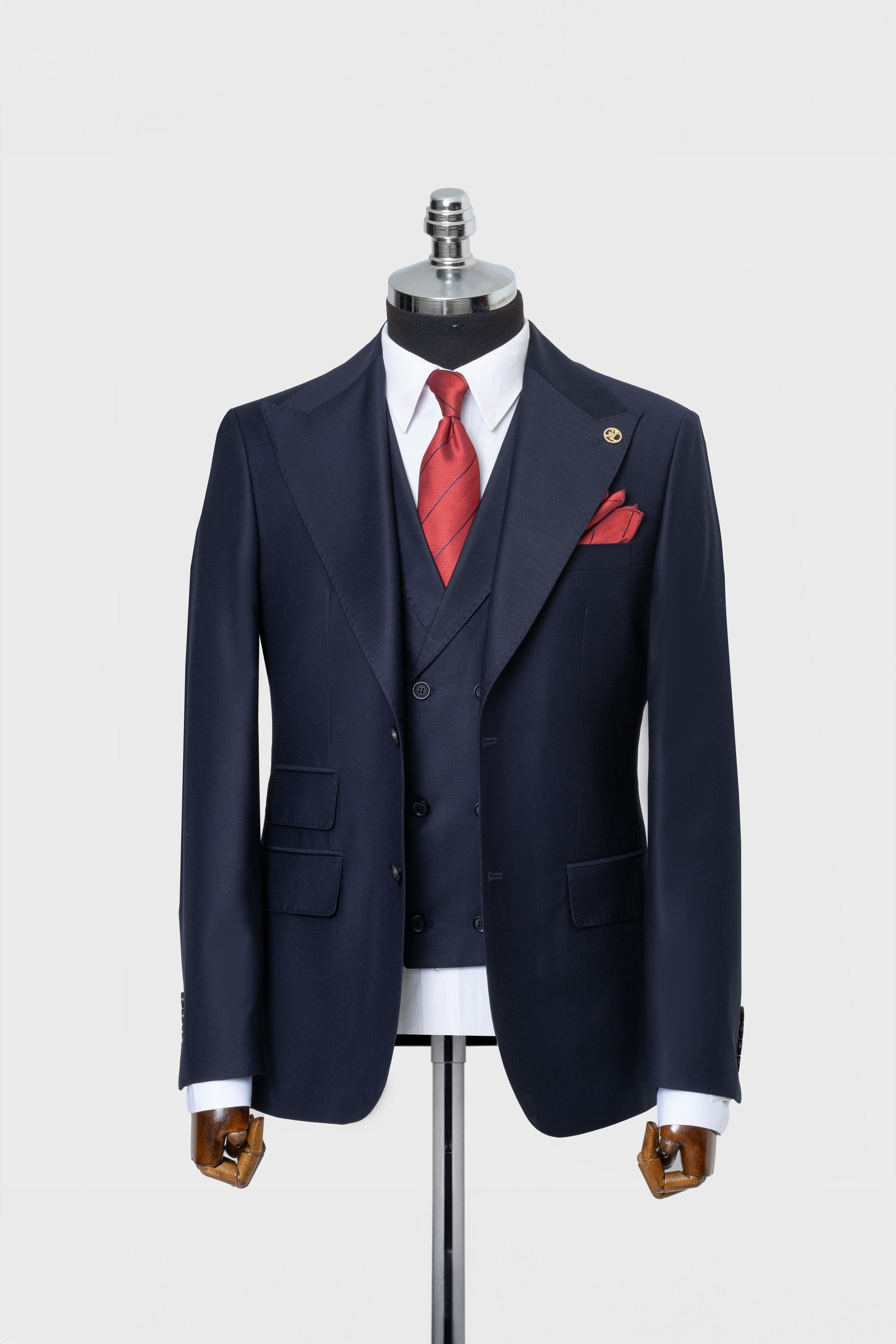 CLASSIC VEST SUIT NAVY BLUE