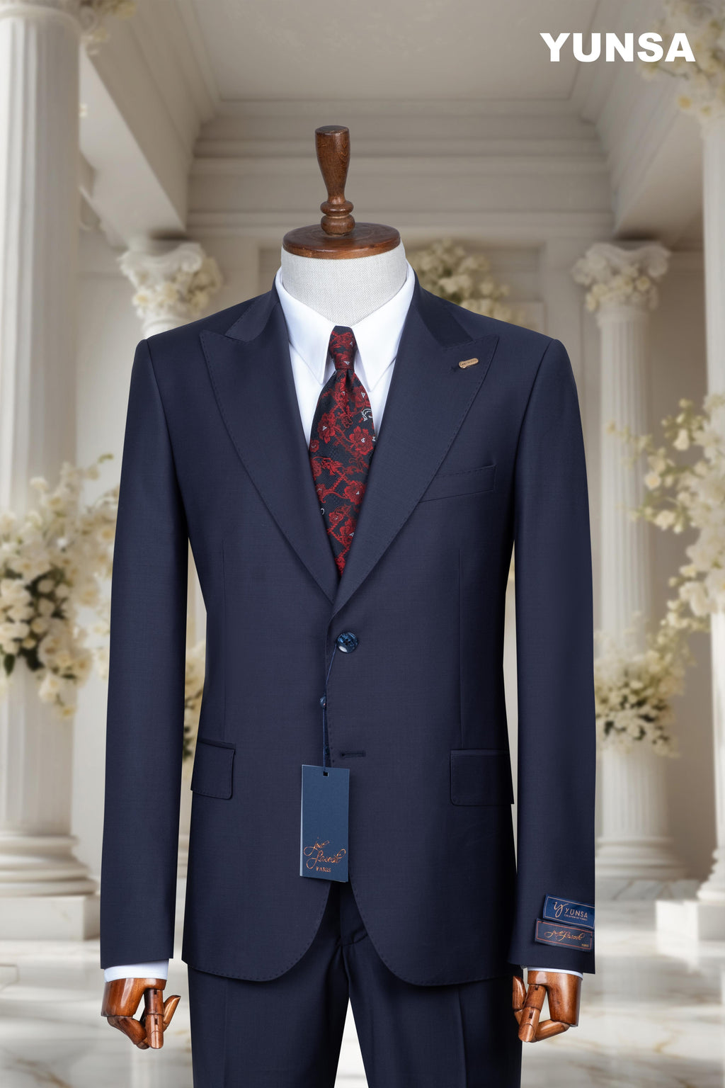 ITALIAN TAILORED FIT 100% WOOL SUIT