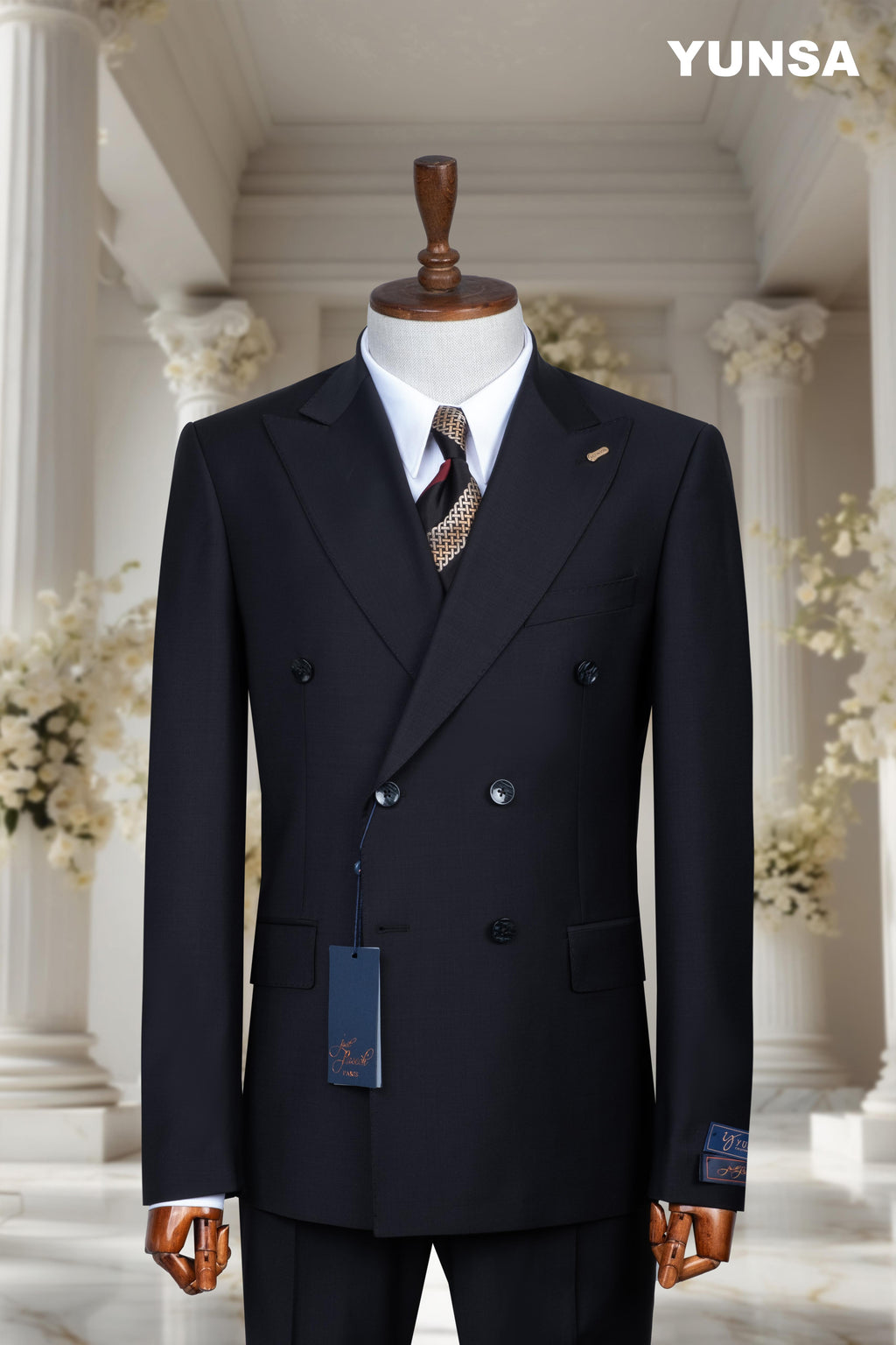 ITALIAN TAILORED FIT 100% WOOL SUIT