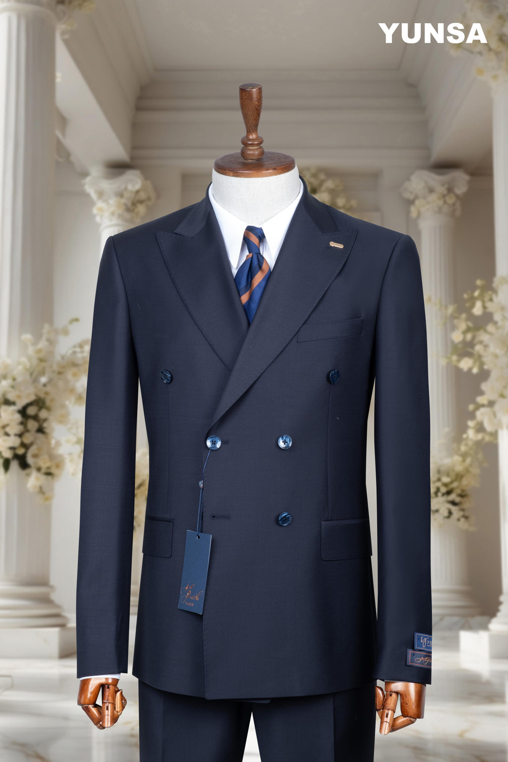 ITALIAN TAILORED FIT 100% WOOL SUIT