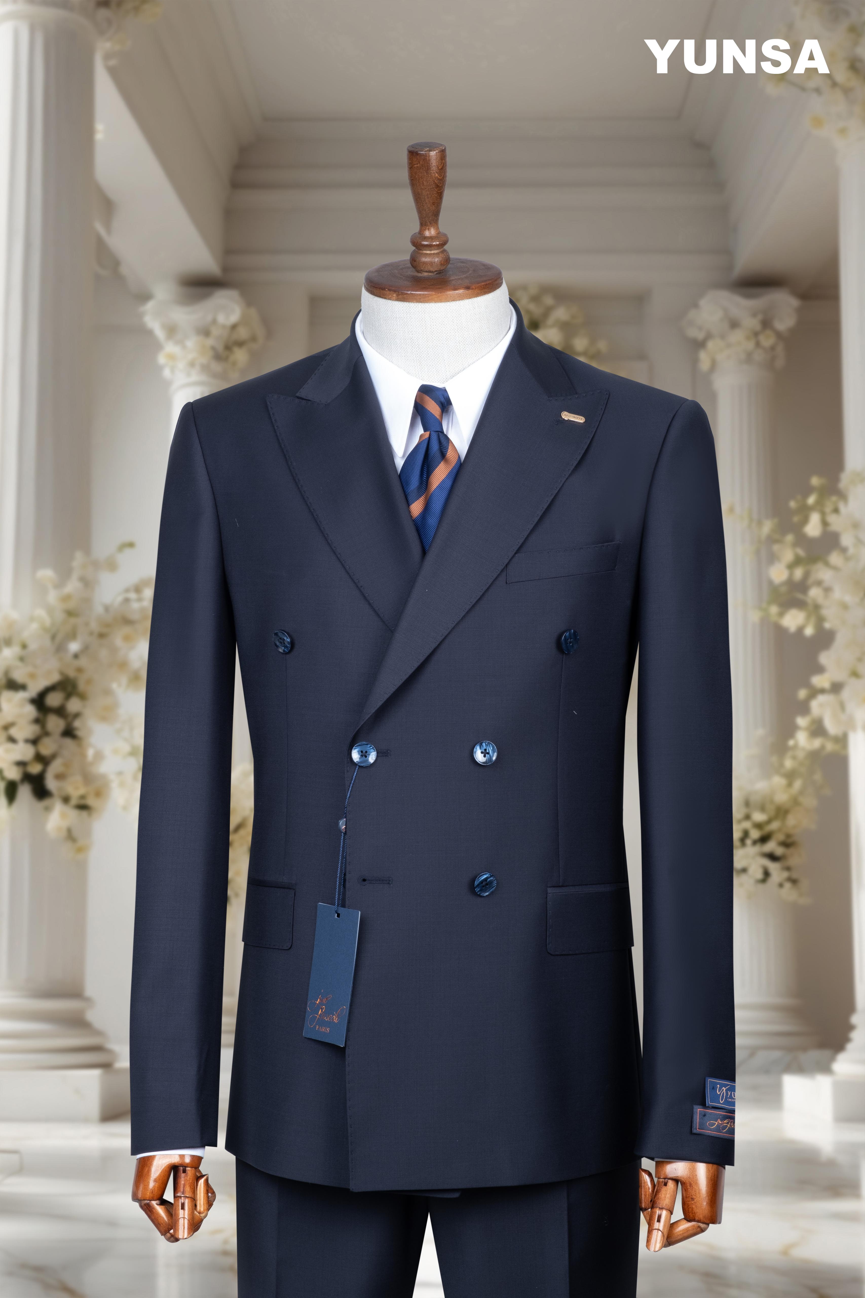 ITALIAN TAILORED FIT 100% WOOL SUIT