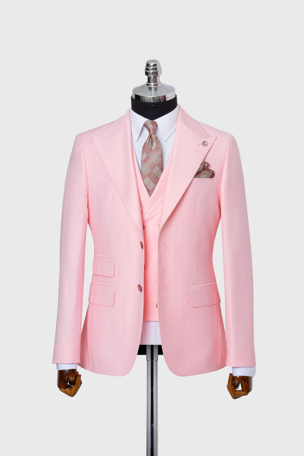CLASSIC VEST SUIT PINK