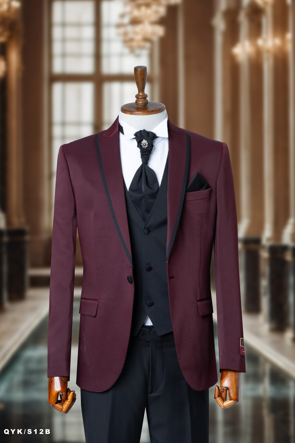 BURGUNDY TUXEDO