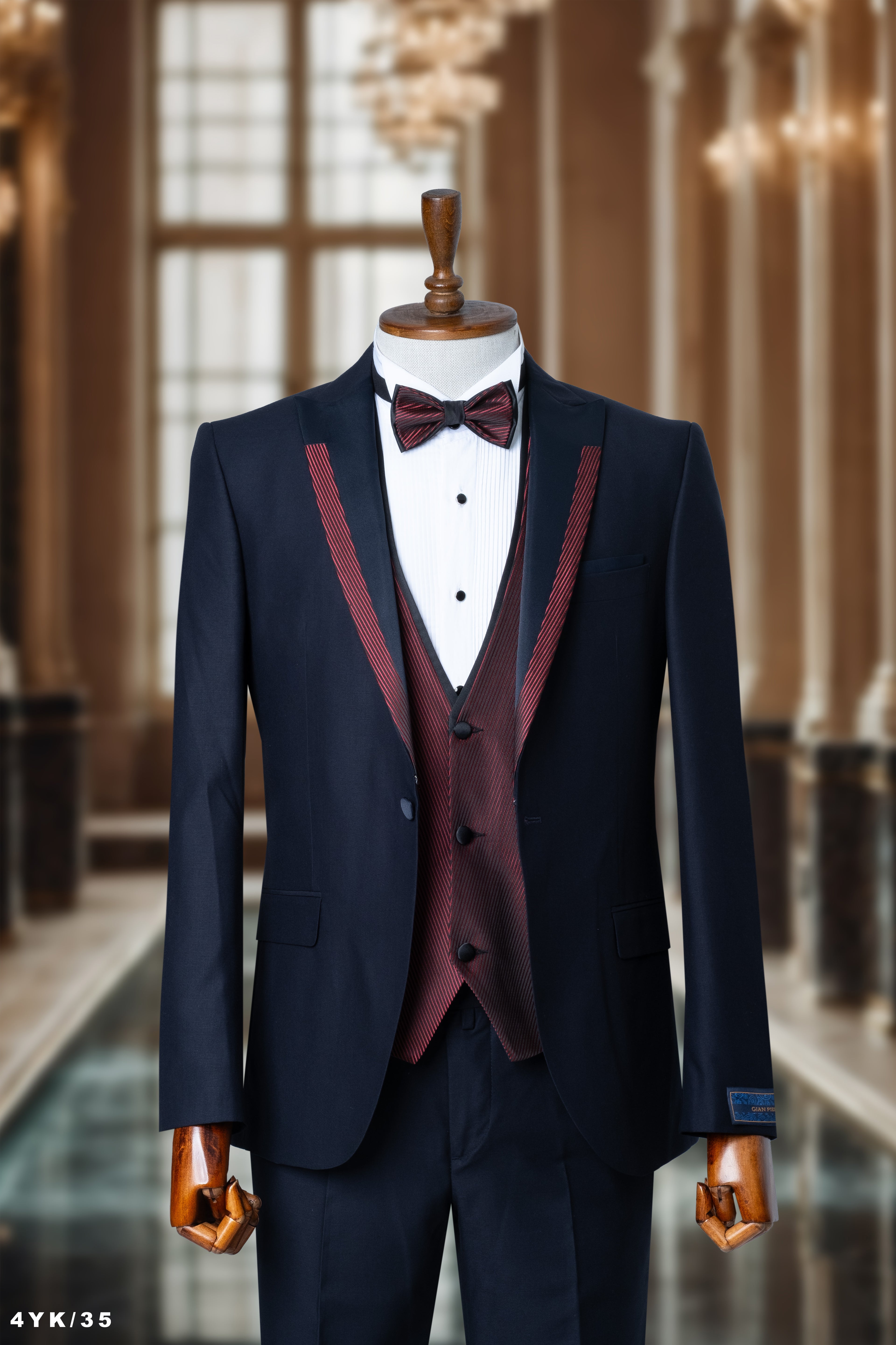 NAVY BLUE TUXEDO