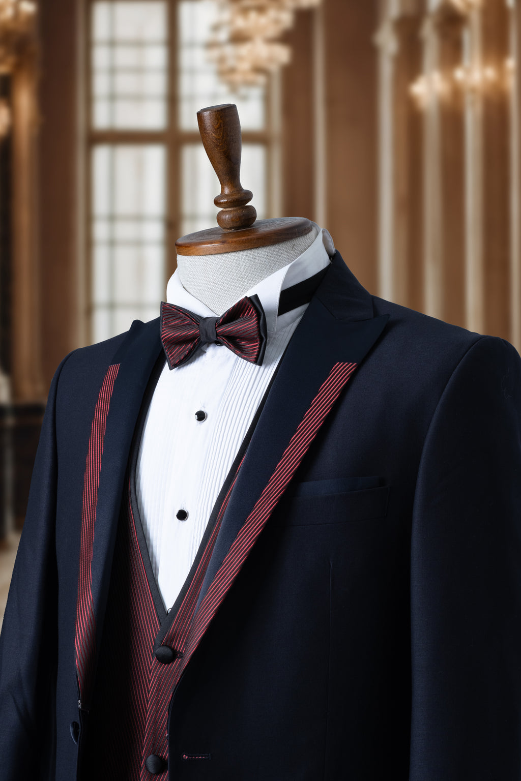 NAVY BLUE TUXEDO