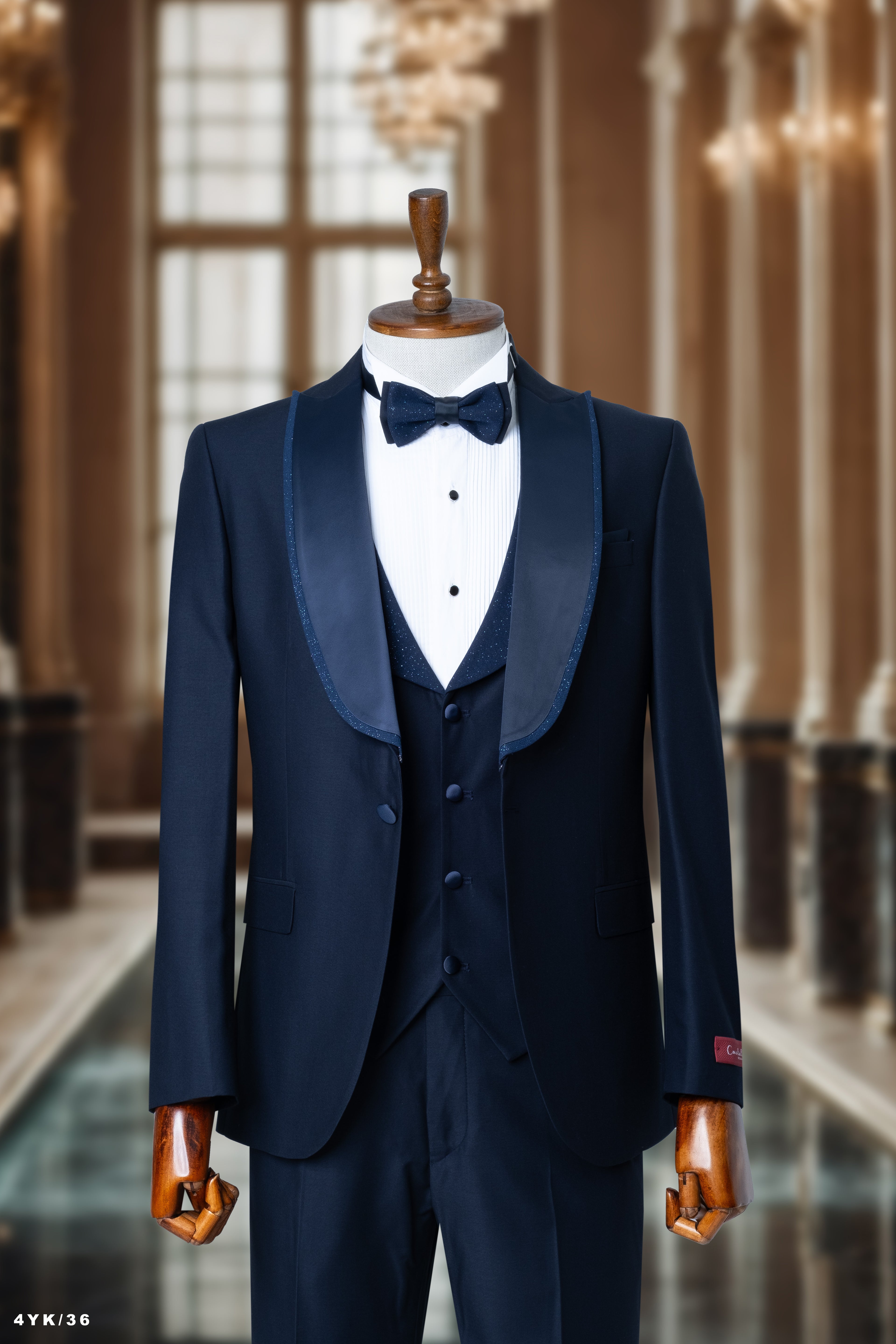NAVY BLUE TUXEDO
