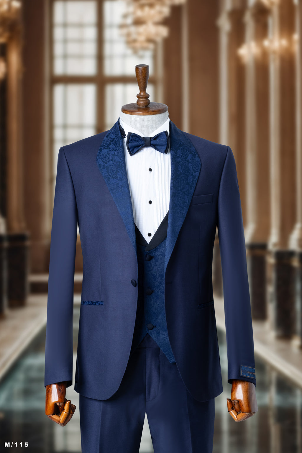 NAVY BLUE TUXEDO