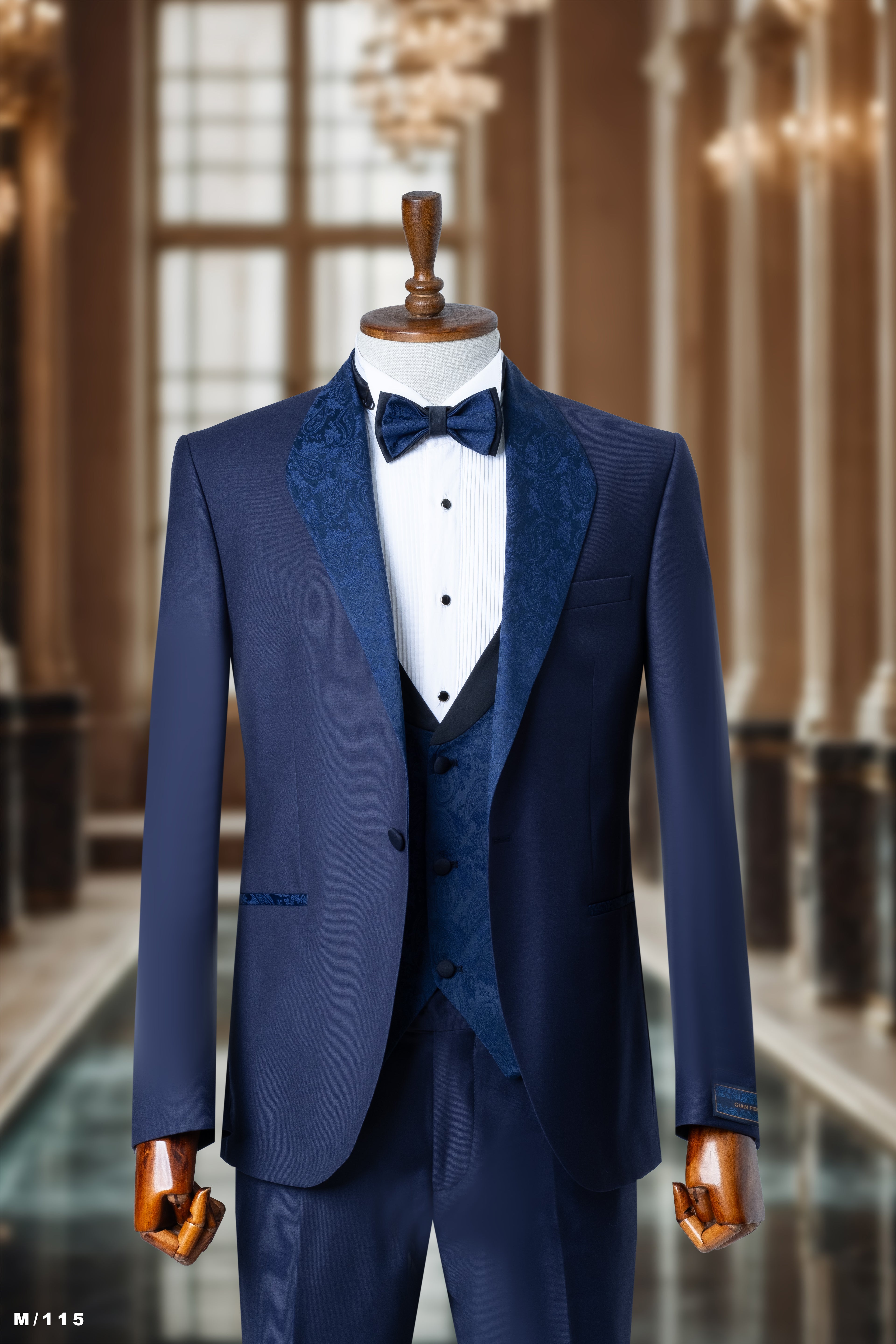 NAVY BLUE TUXEDO