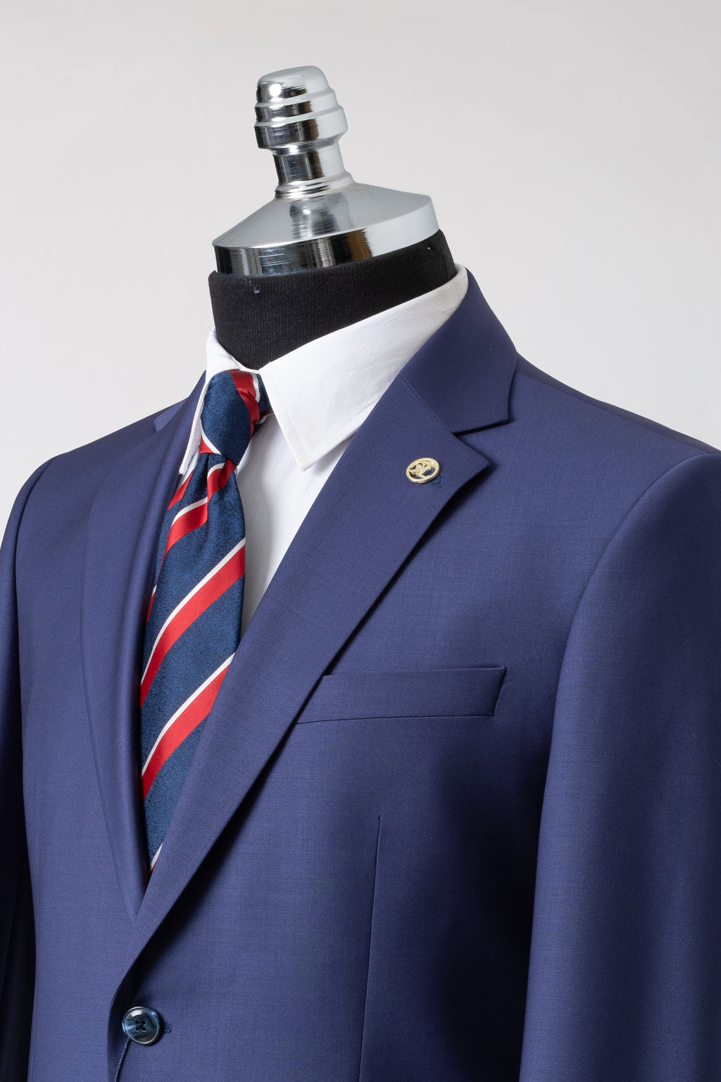 BLUE WOOL SUIT