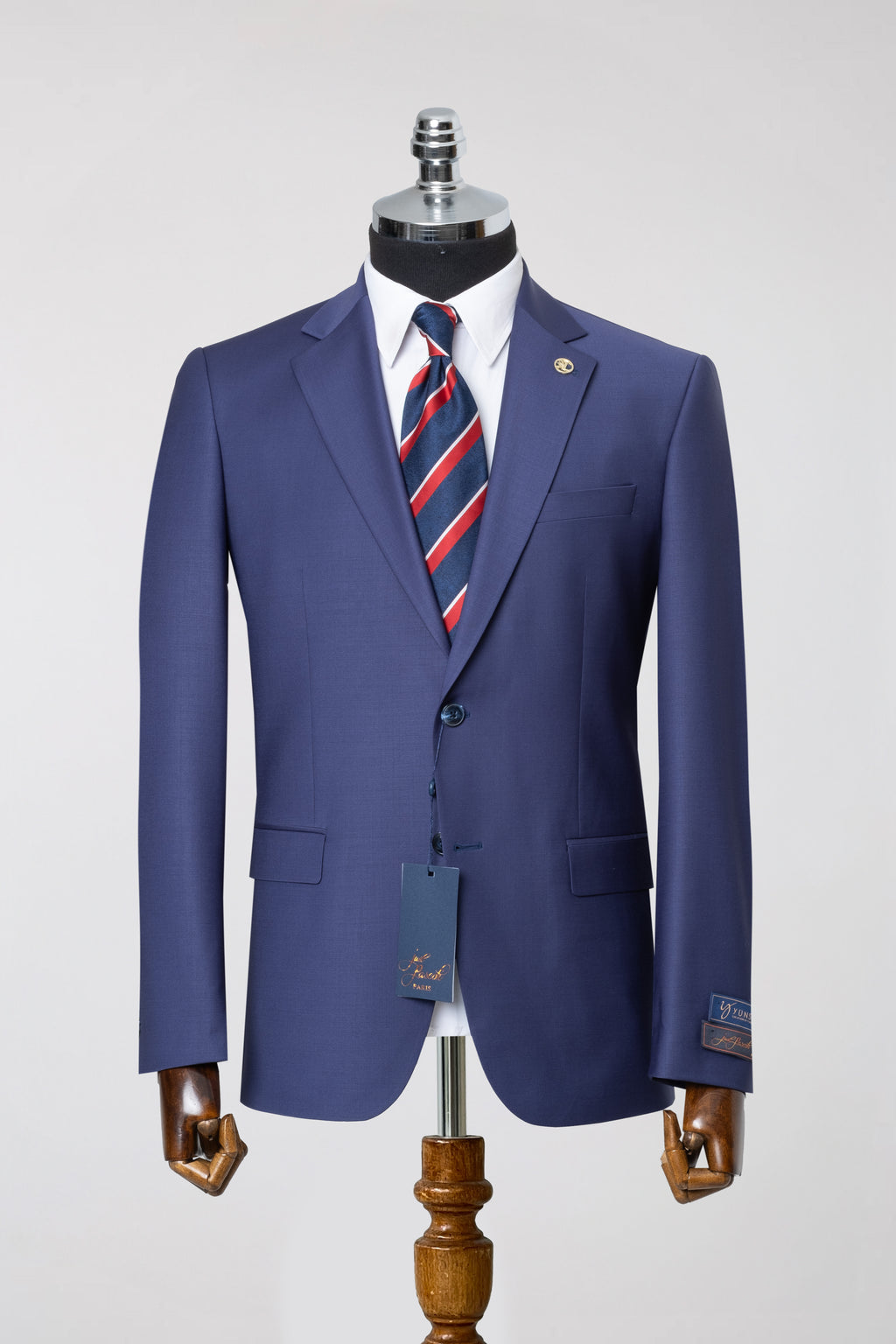 BLUE WOOL SUIT