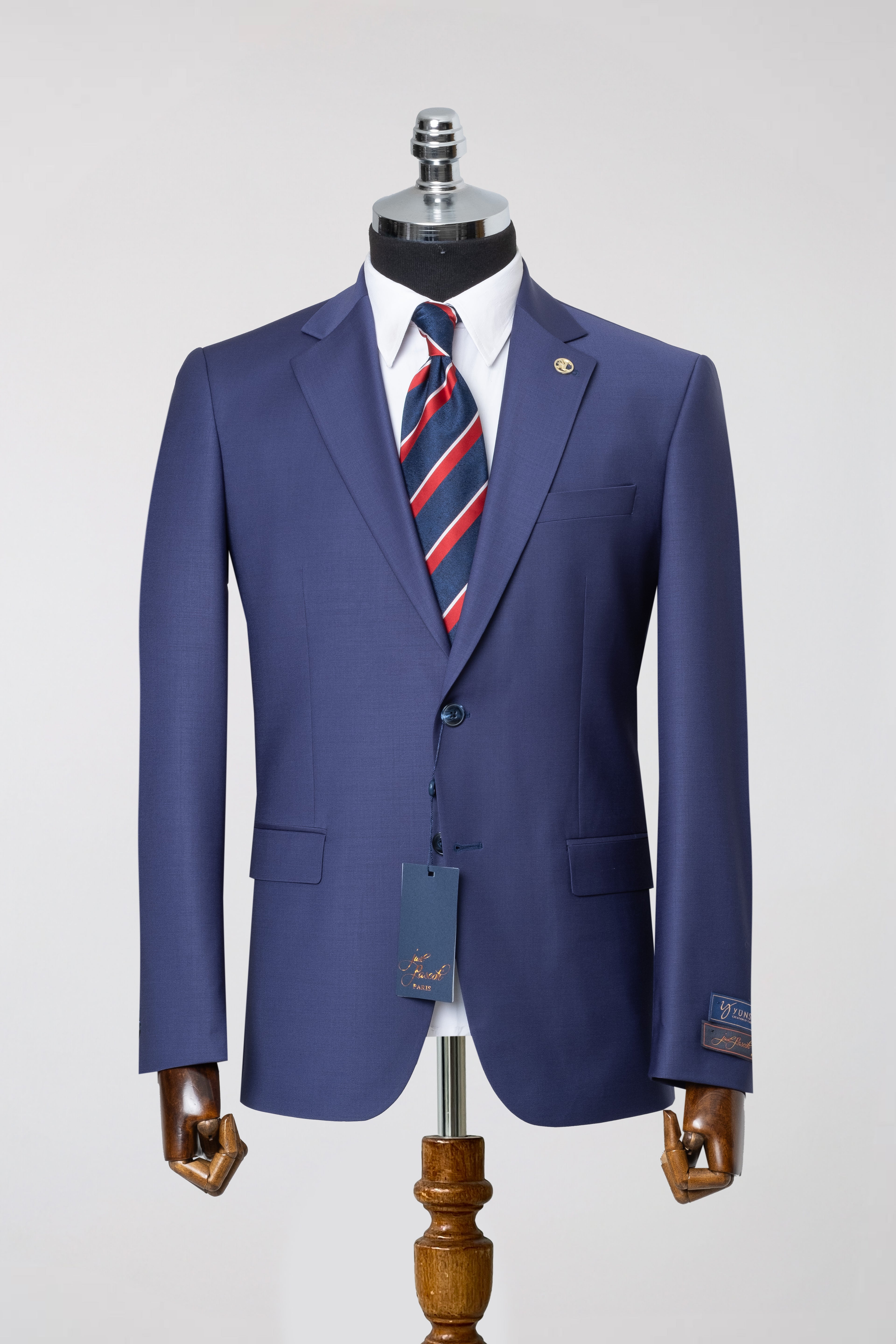 BLUE WOOL SUIT