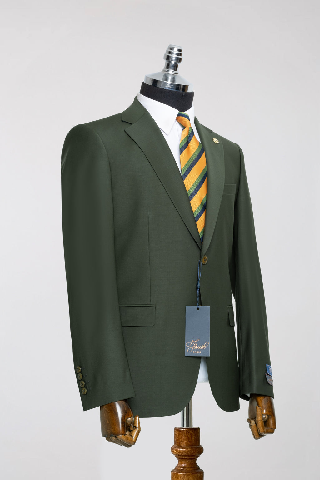 GREEN WOOL SUIT