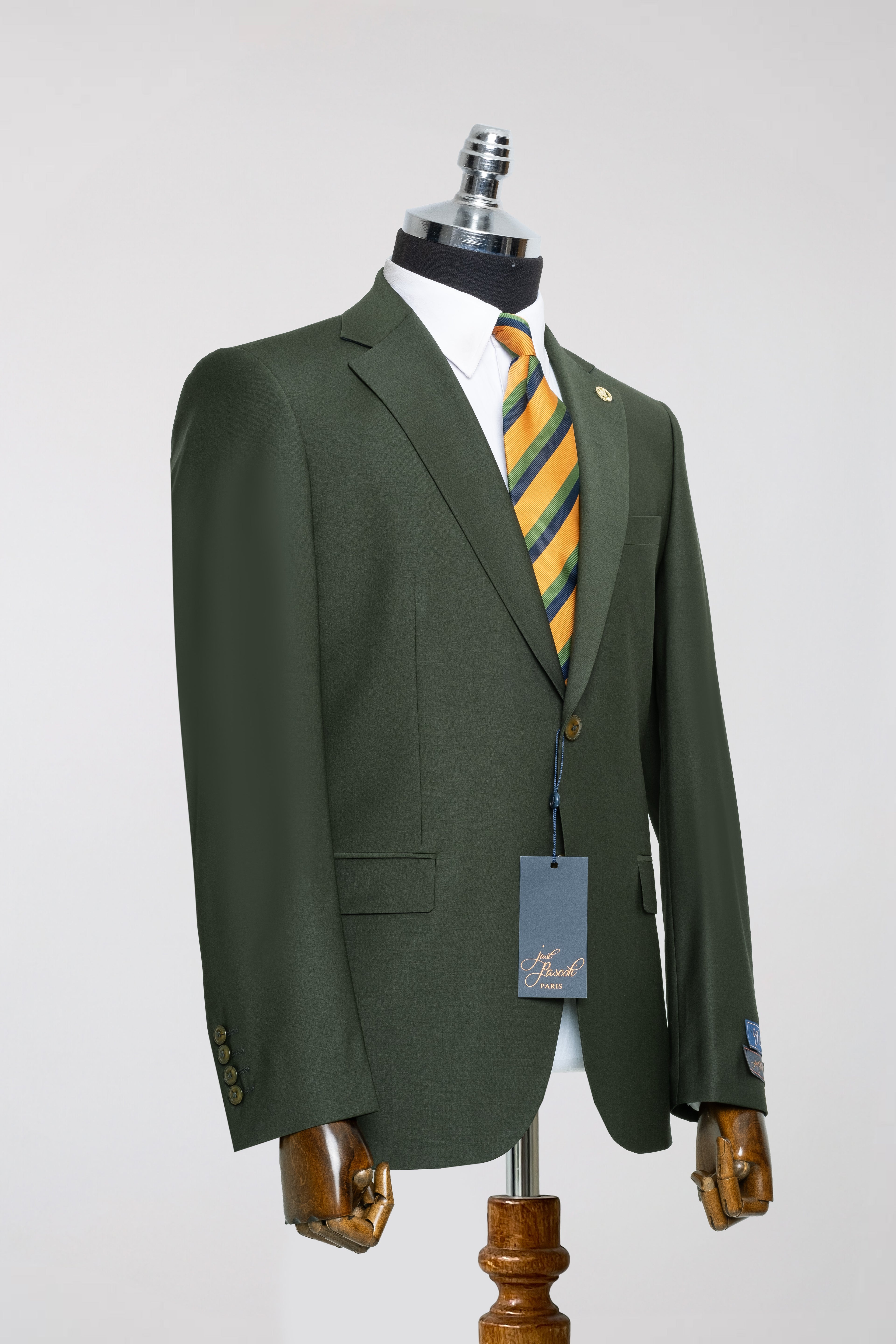 GREEN WOOL SUIT