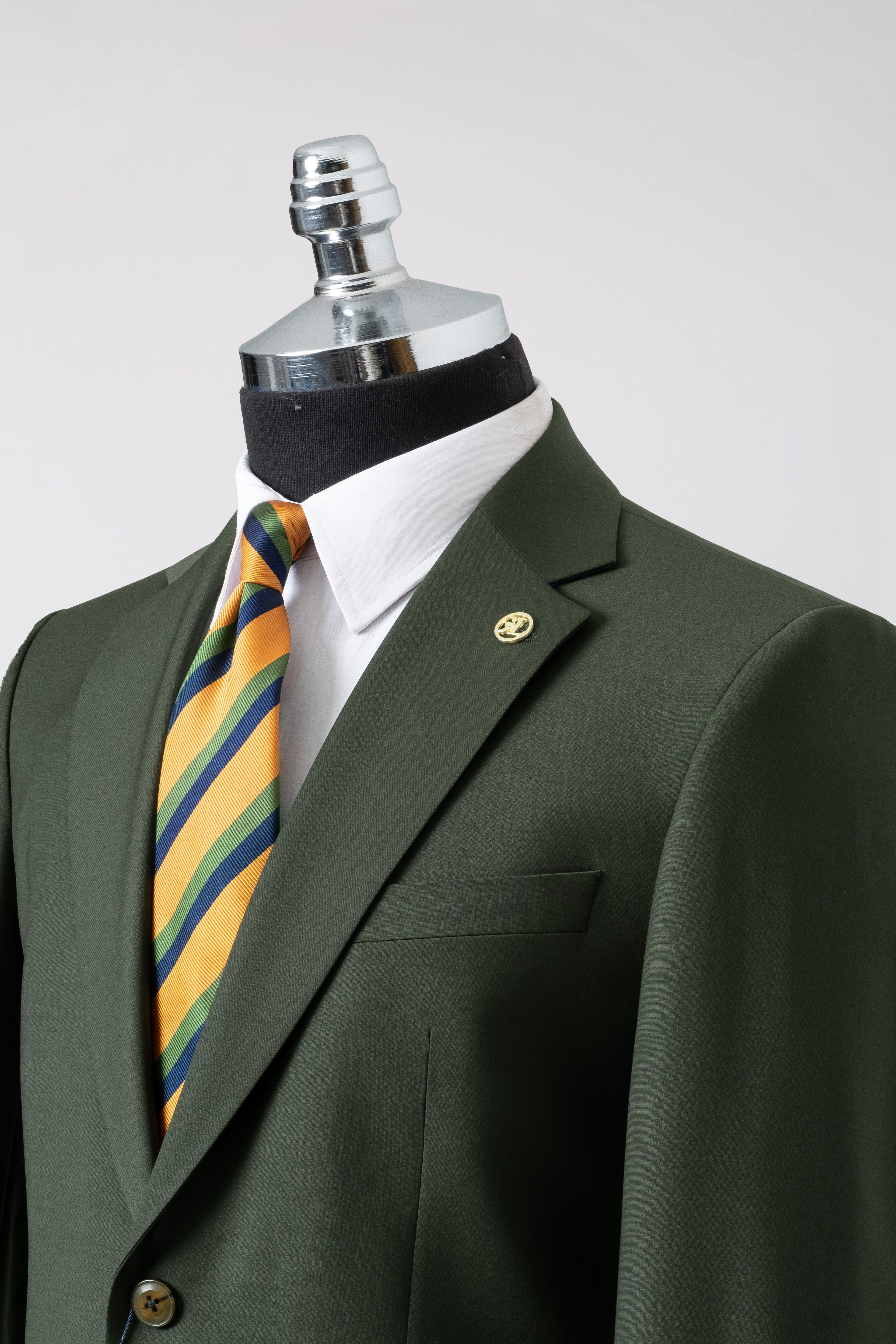GREEN WOOL SUIT