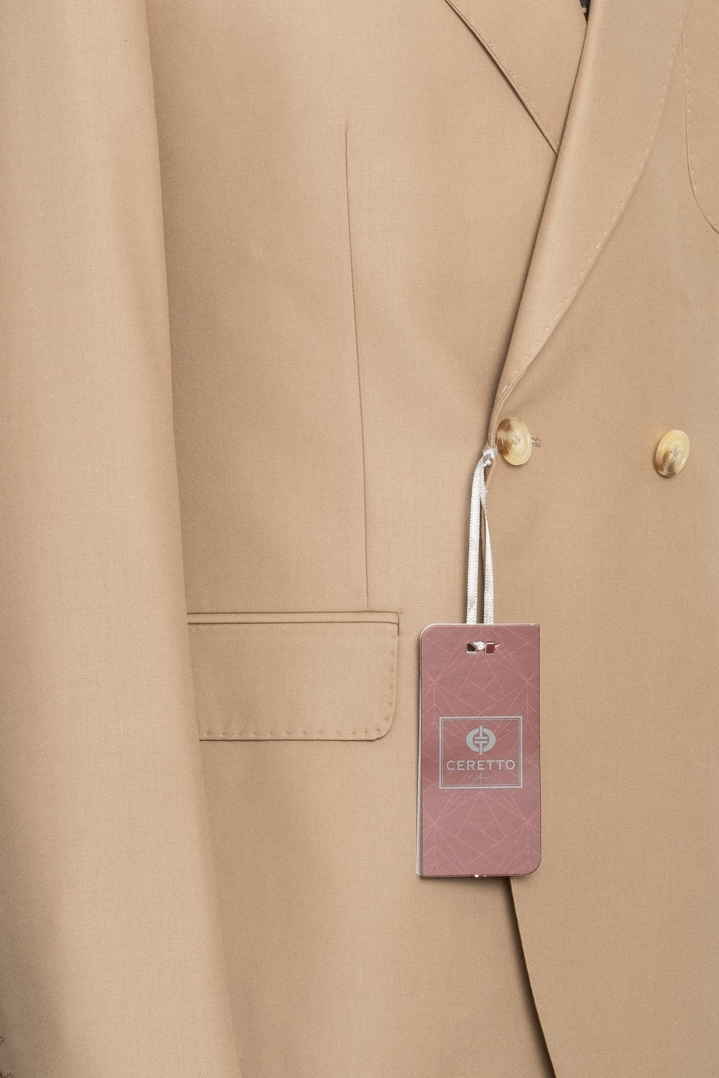 BEIGE DOUBLE BREASTED SUITS