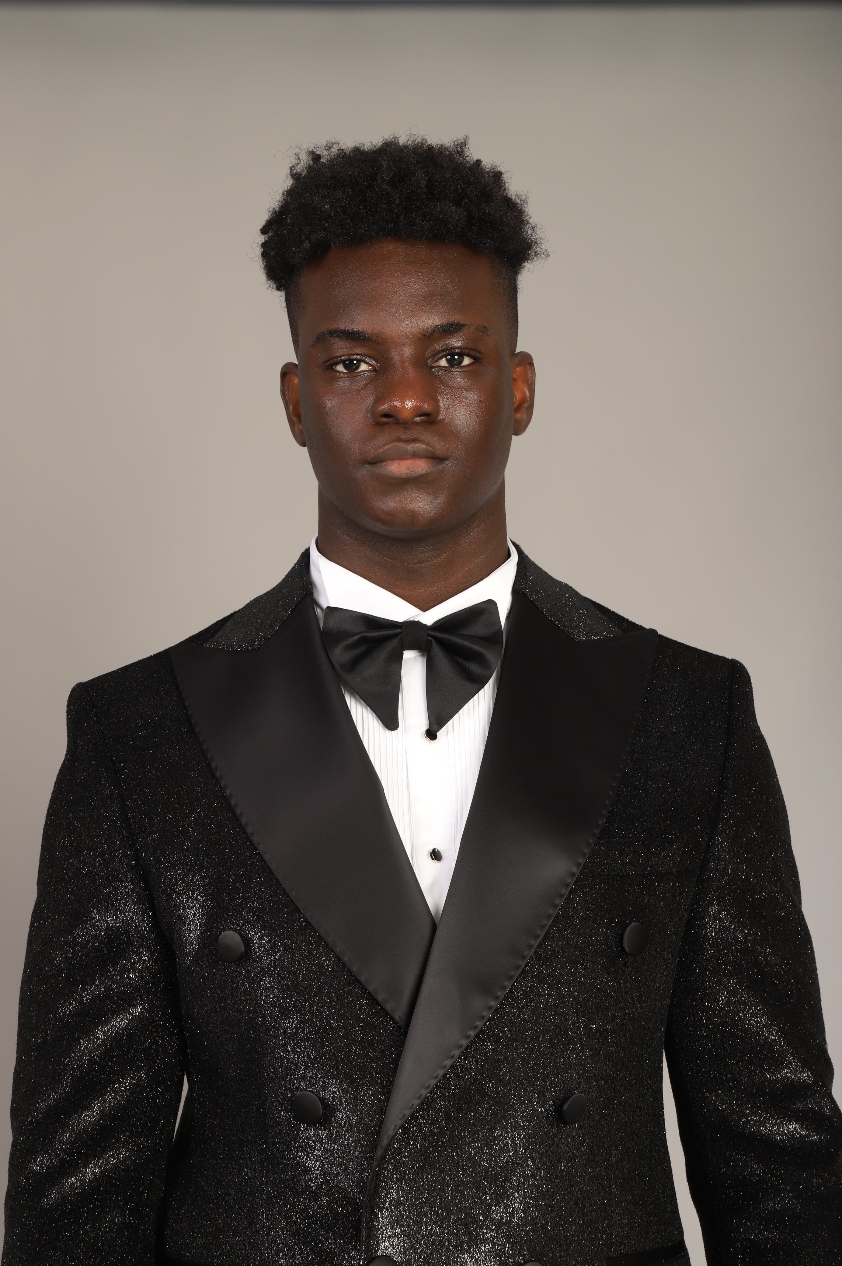 BLACK DOUBLE BREASTED TUXEDO