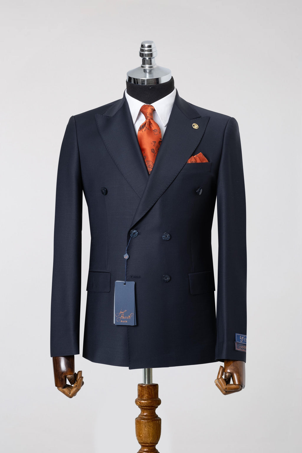 NAVY BLUE DOUBLE BREASTED SUIT