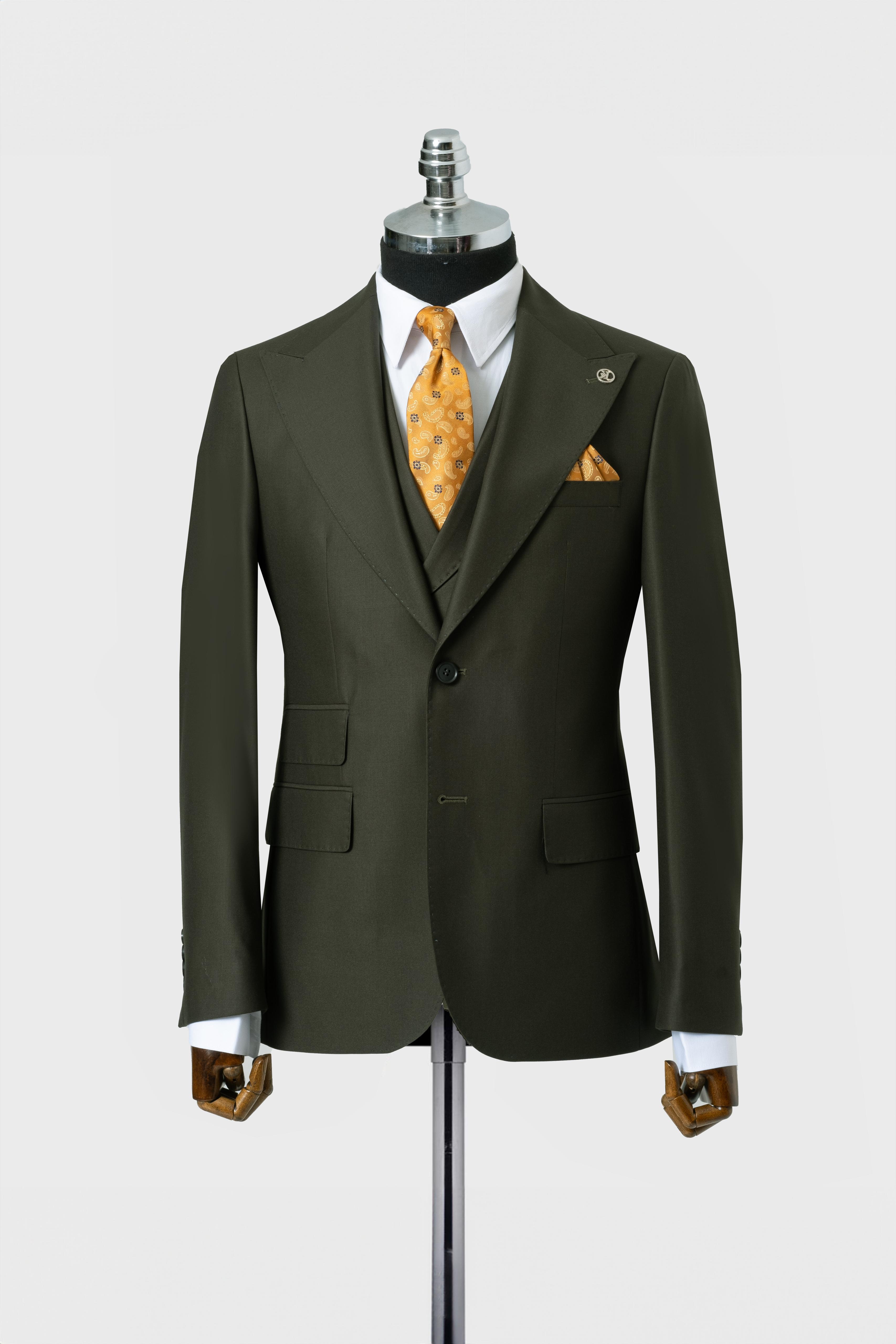 CLASSIC VEST SUIT GREEN