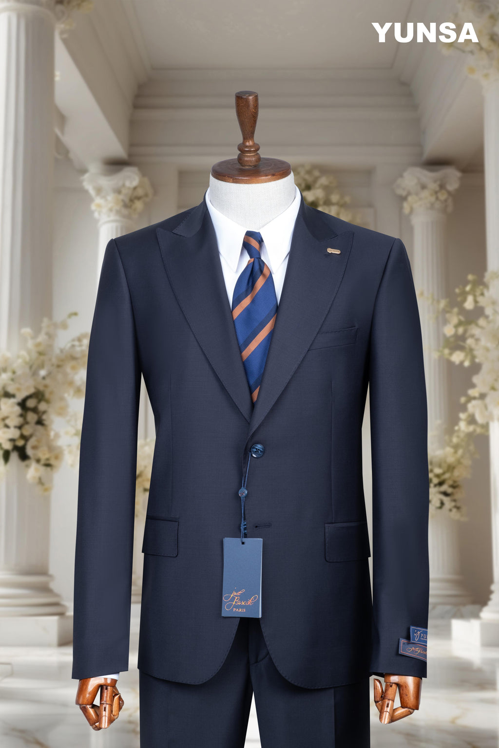 ITALIAN TAILORED FIT 100% WOOL SUIT