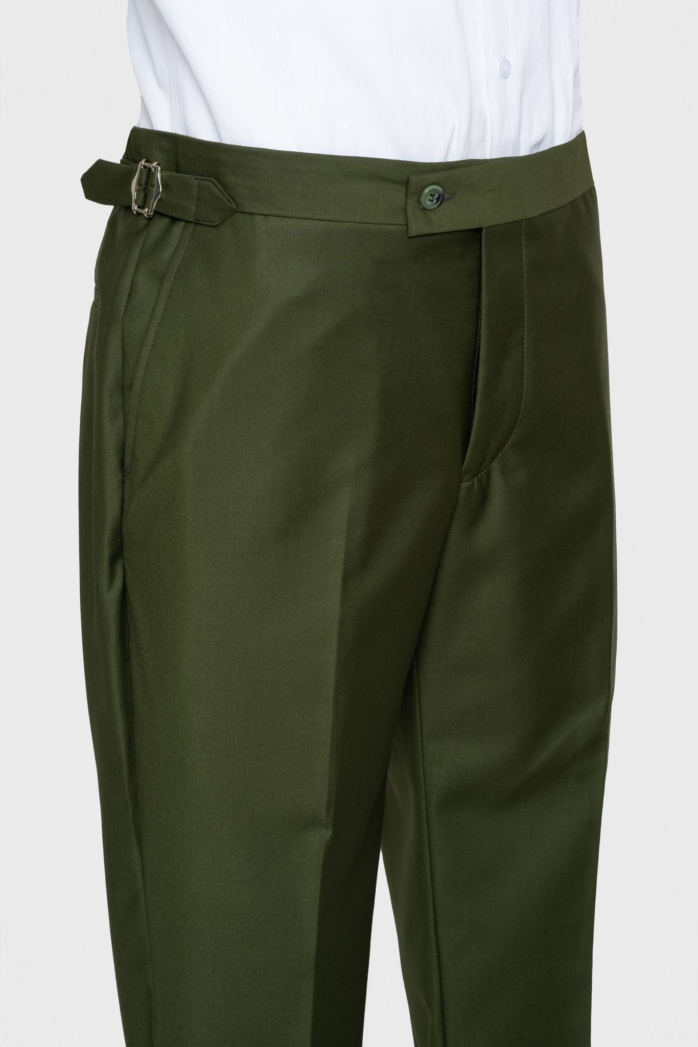 DOUBLE BREASTED SUIT GREEN