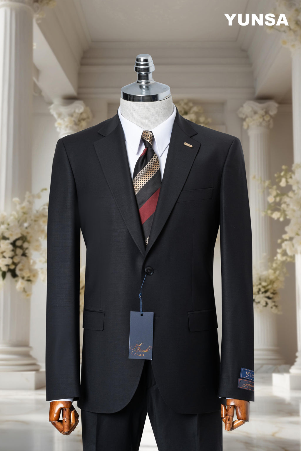 ITALIAN TAILORED FIT 100% WOOL SUIT