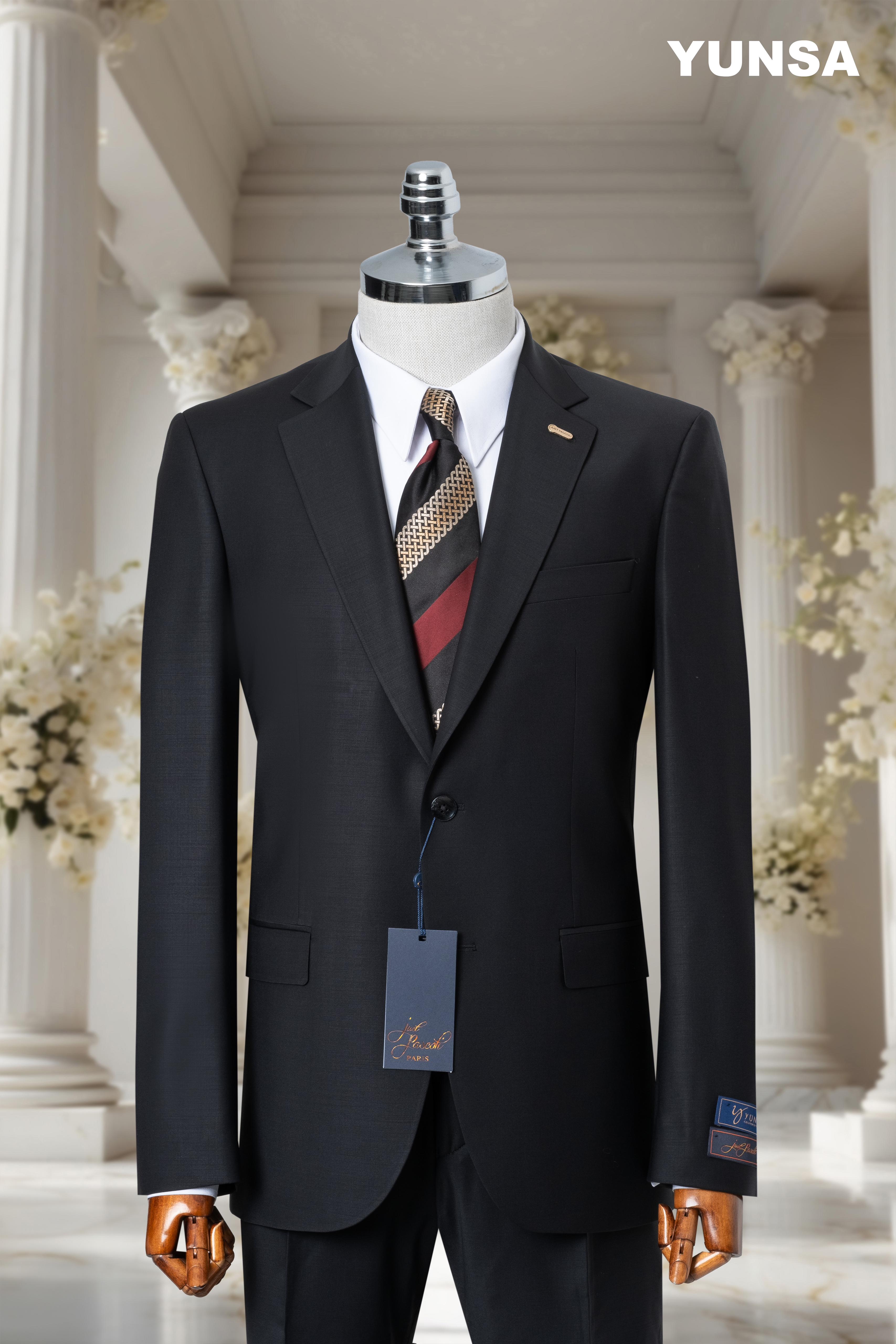 ITALIAN TAILORED FIT 100% WOOL SUIT