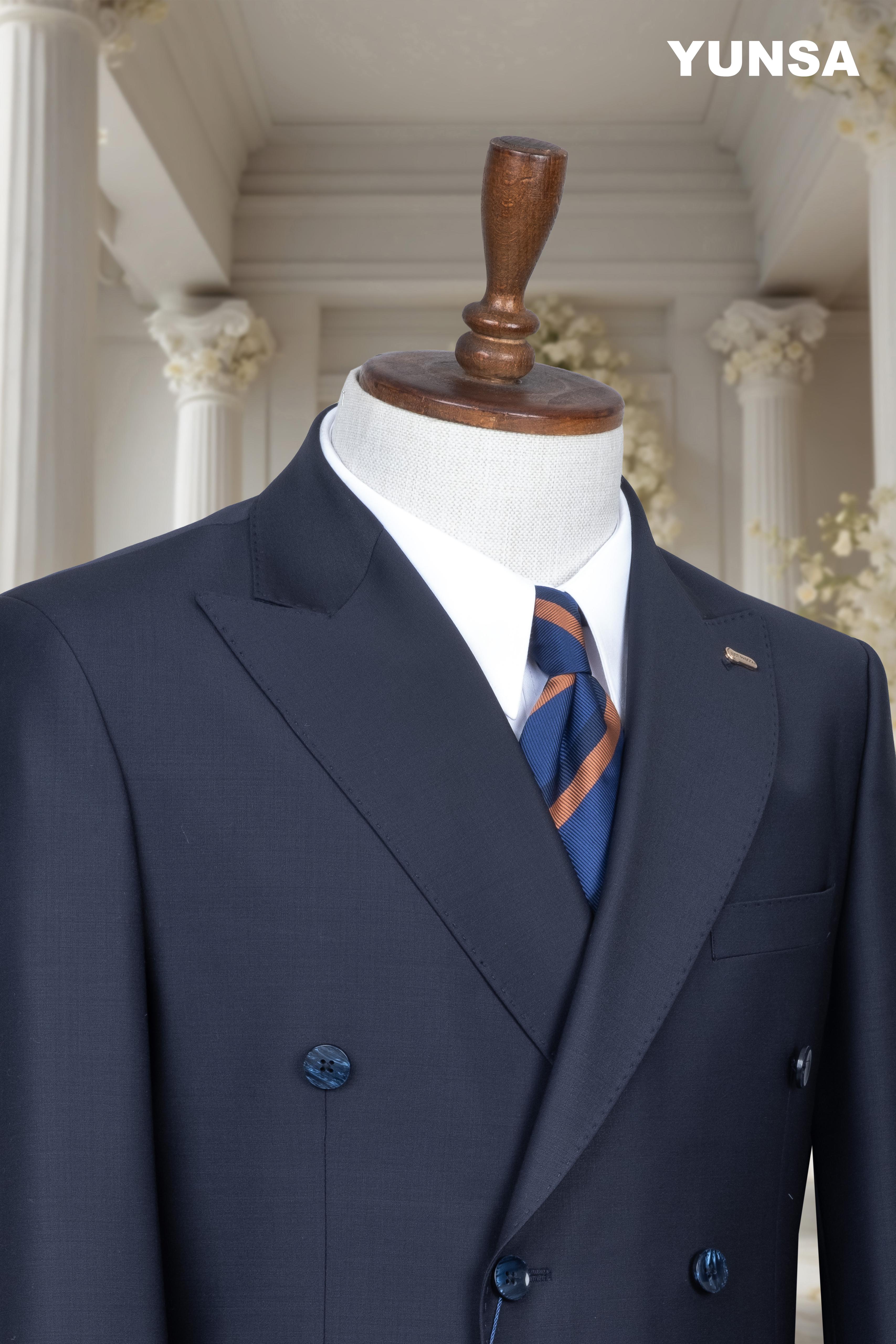 ITALIAN TAILORED FIT 100% WOOL SUIT