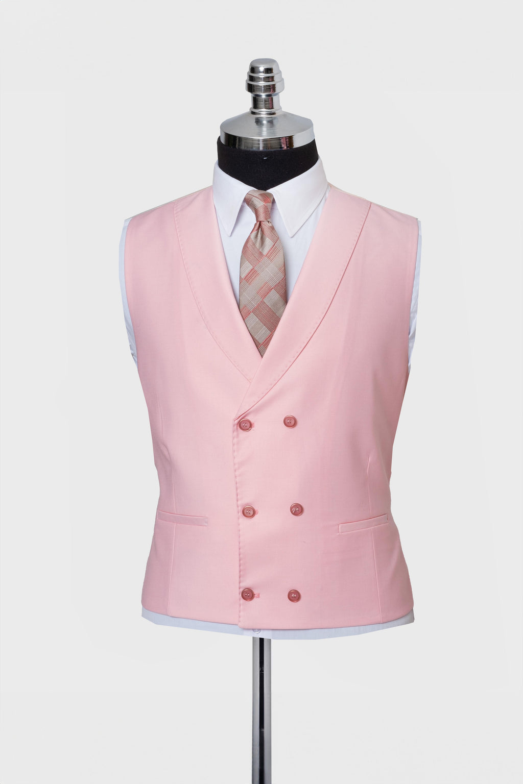 CLASSIC VEST SUIT PINK