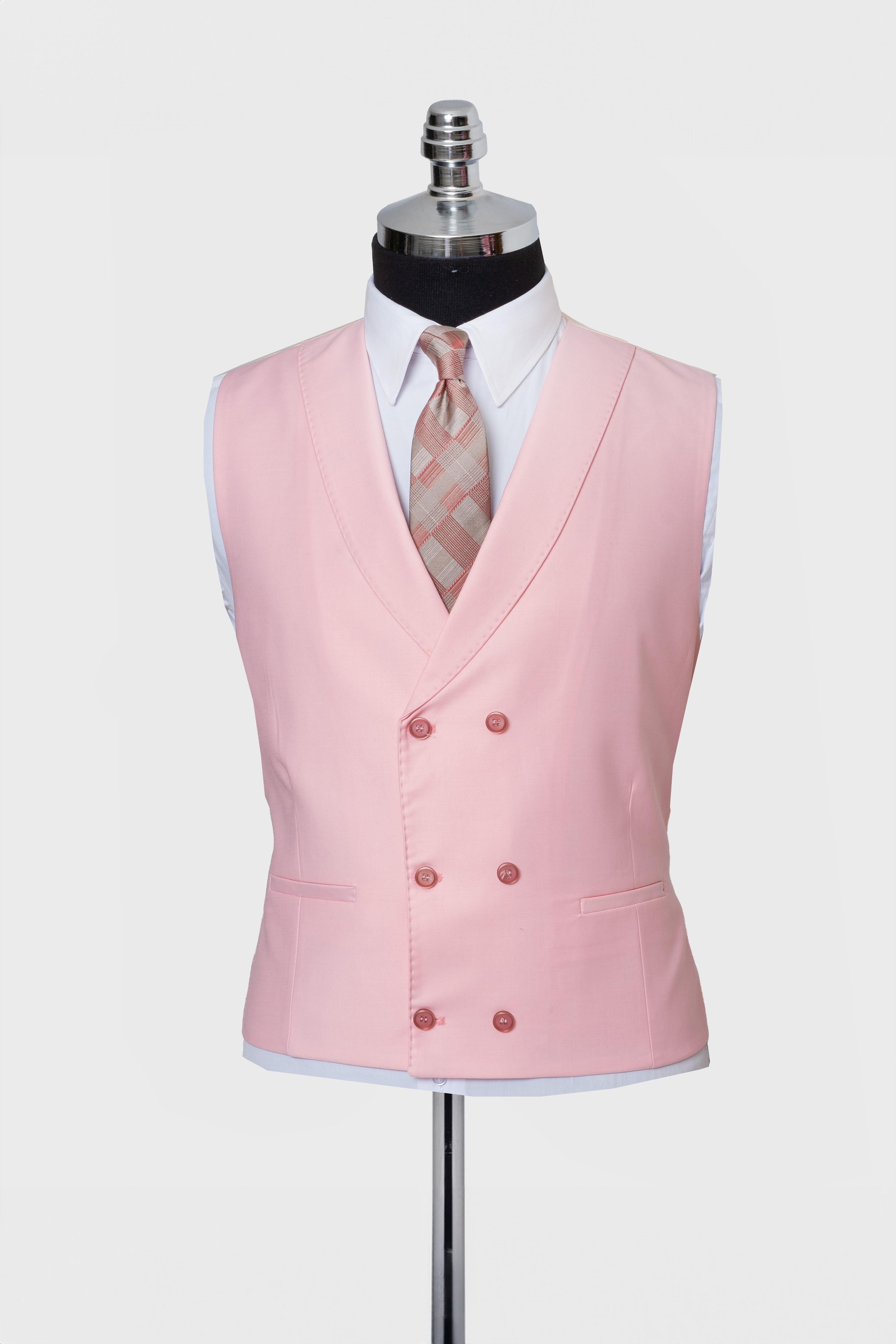 CLASSIC VEST SUIT PINK