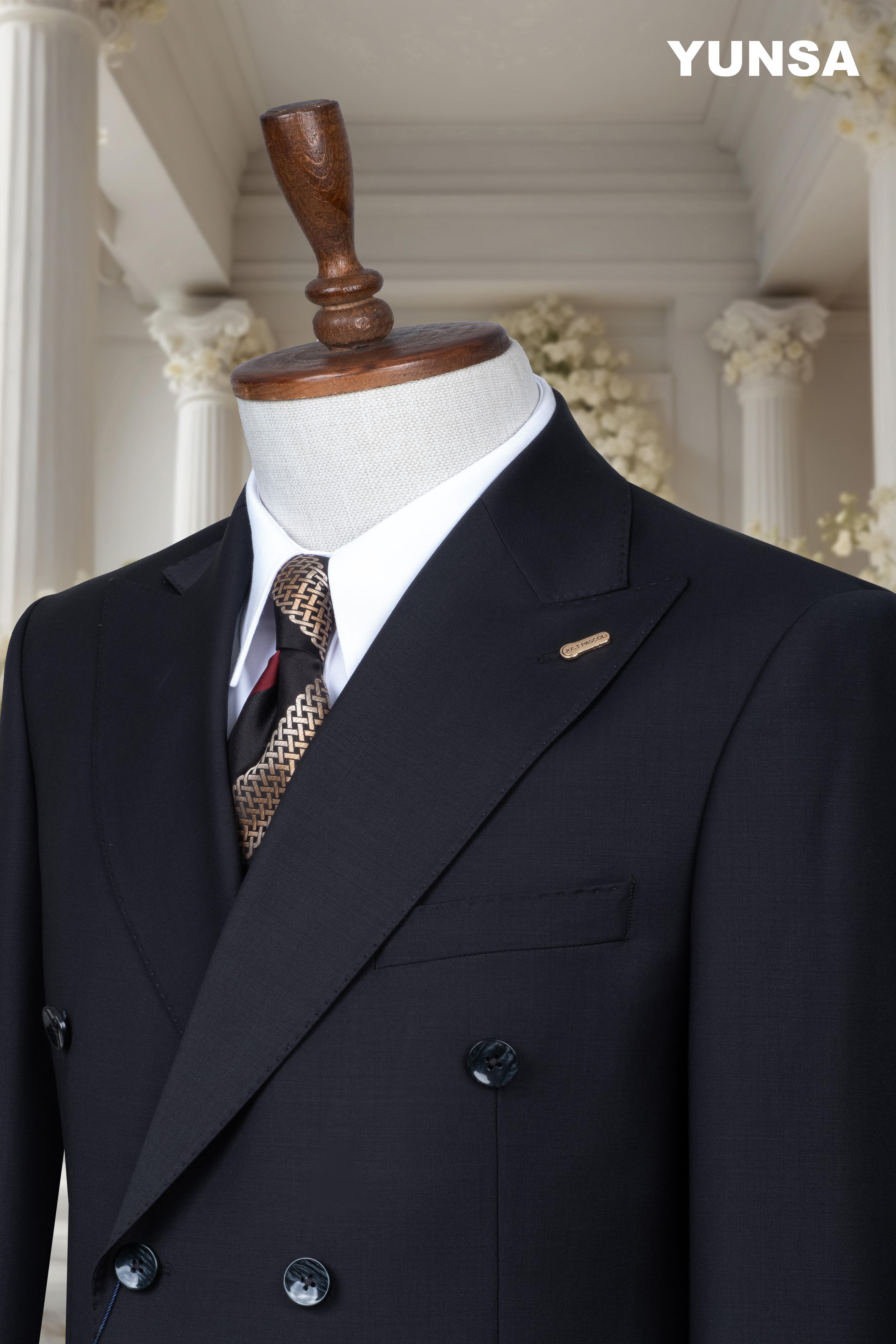 ITALIAN TAILORED FIT 100% WOOL SUIT
