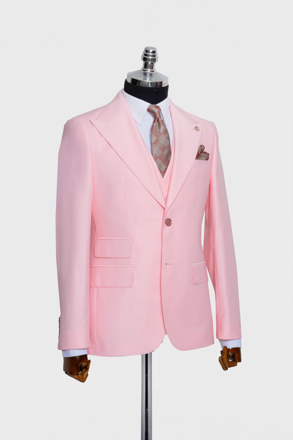 CLASSIC VEST SUIT PINK