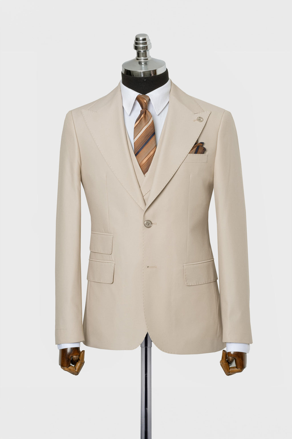 CLASSIC VEST SUIT BEIGE