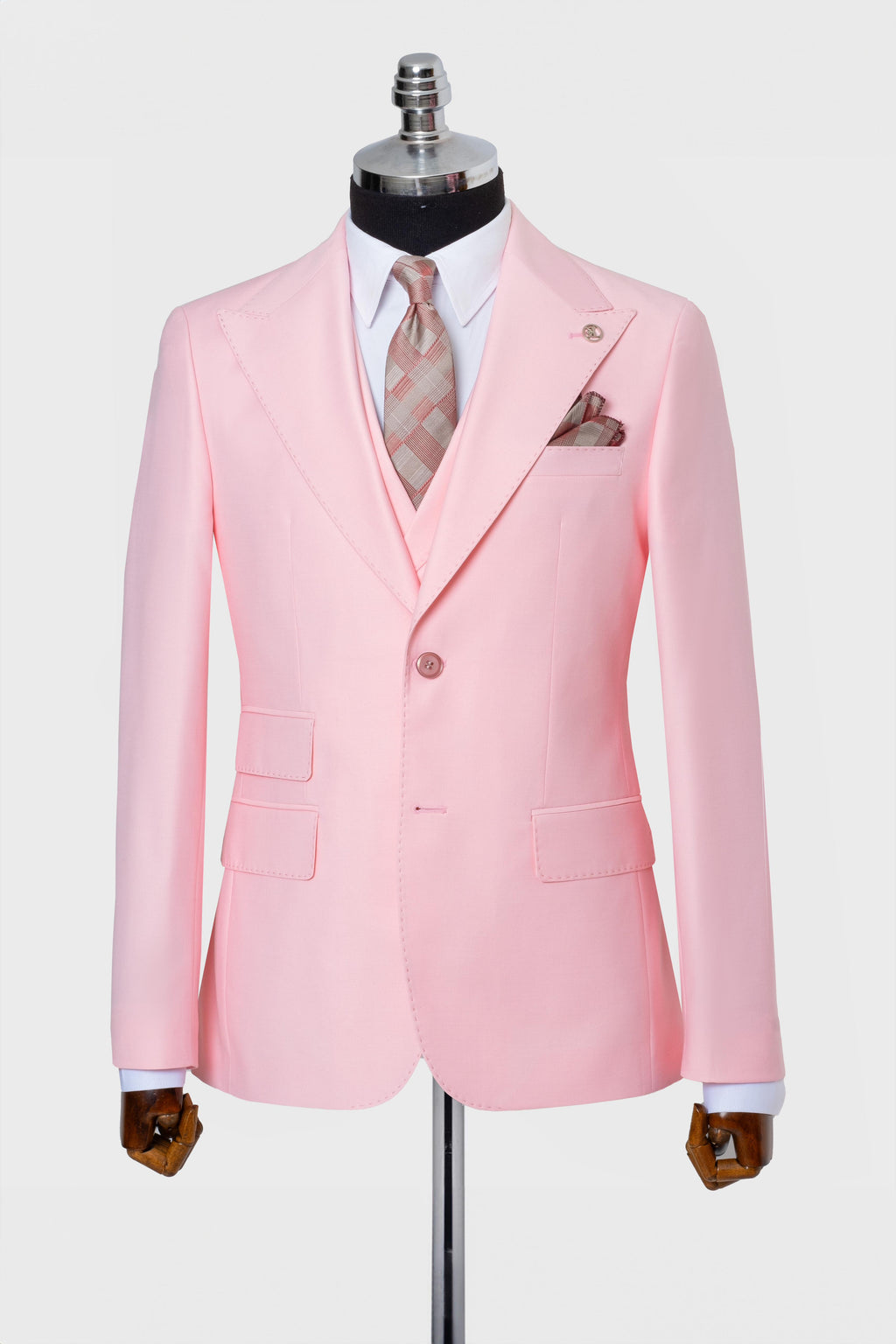 CLASSIC VEST SUIT PINK