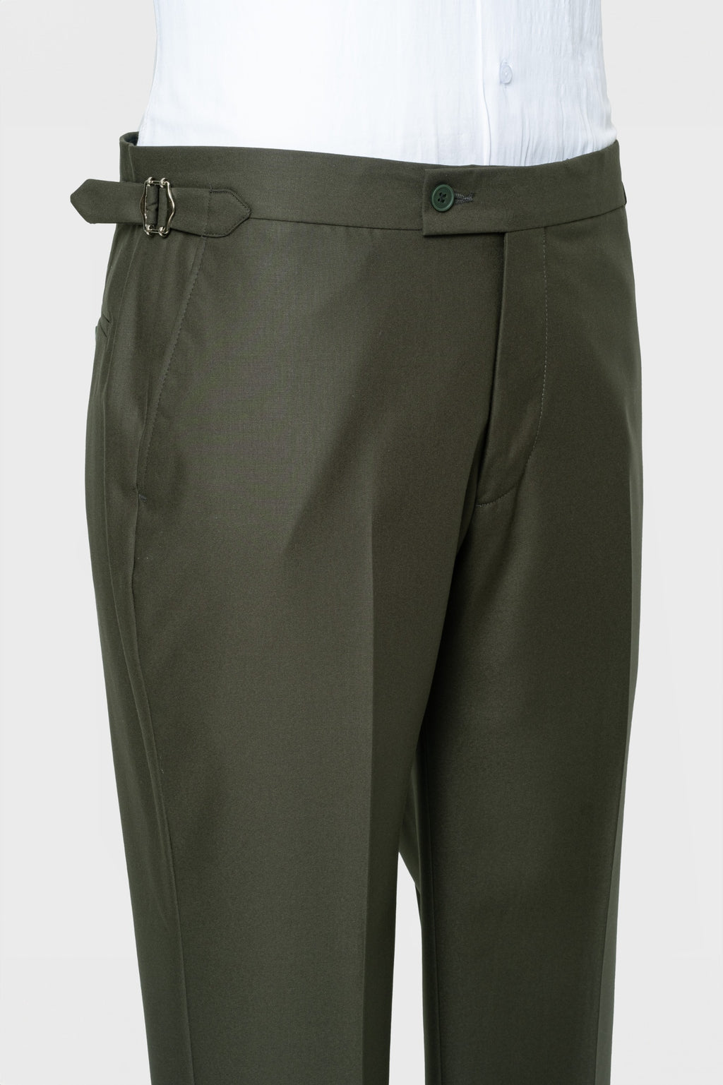 CLASSIC VEST SUIT GREEN  - GOLD BUTTON