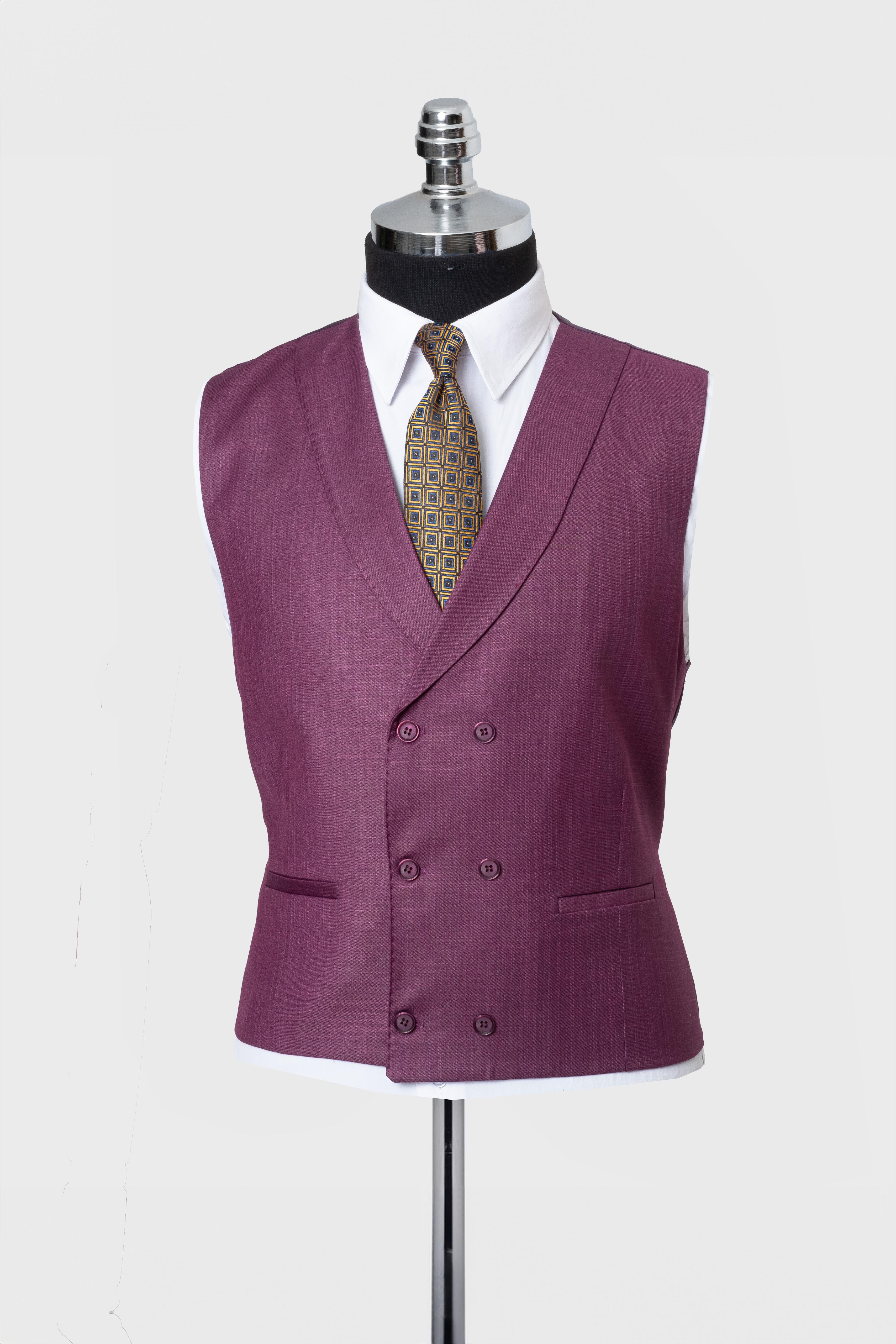 CLASSIC VEST SUIT FUCHSİA