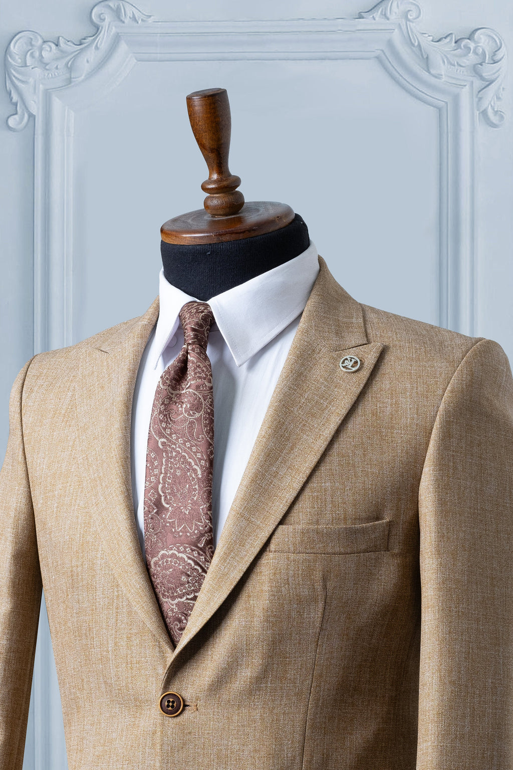 Beige Men Blazer, Slim Fit Wool Blazer, One Button Blazer, Blazer For Men, Wedding Men Blazer, Party Wear Blazer, Dinner Wear Blazer